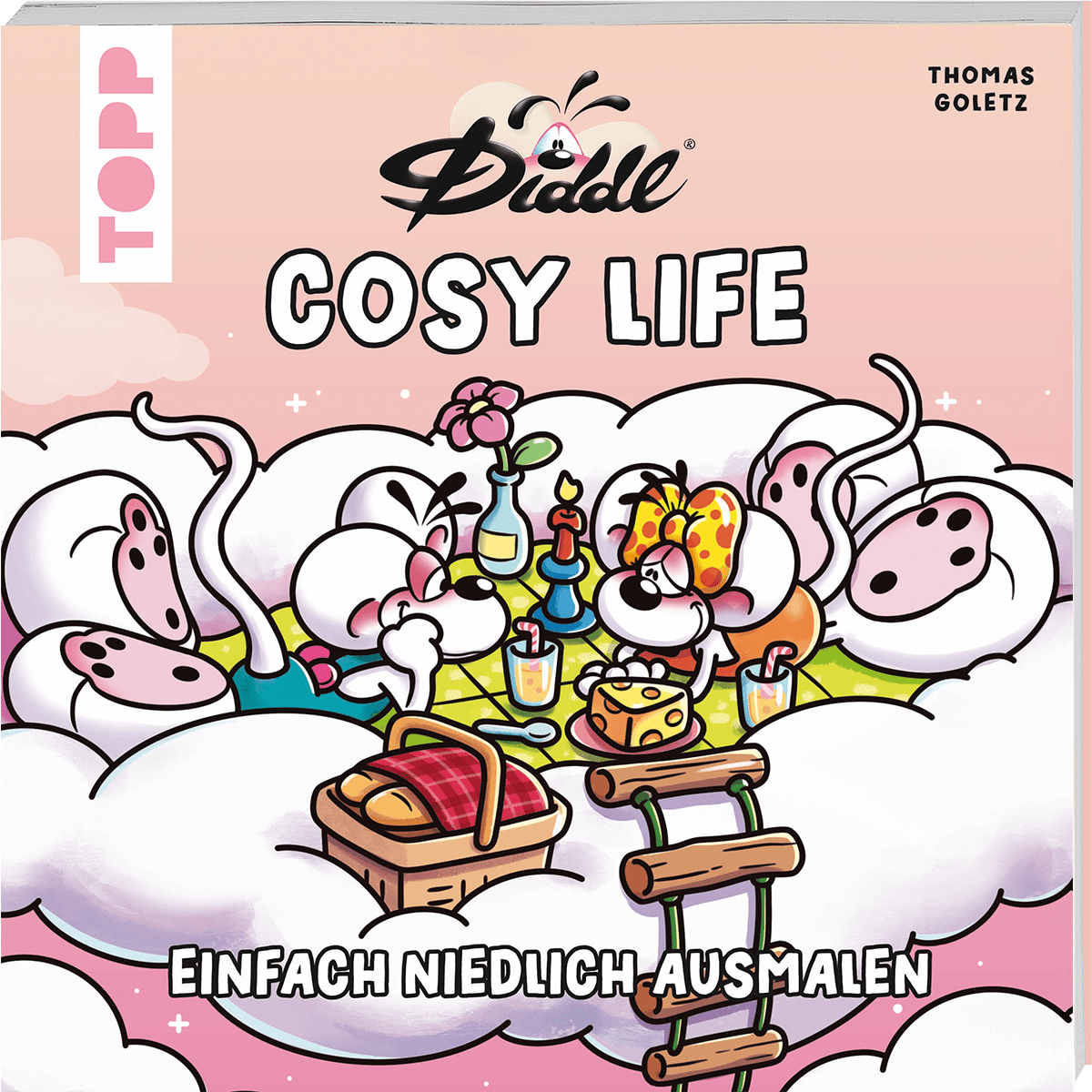 Die bunte Welt von DIDDL und seinen Freunden - Diddl's Cosy Life TOPP Verlag - malmichbuntbest.com