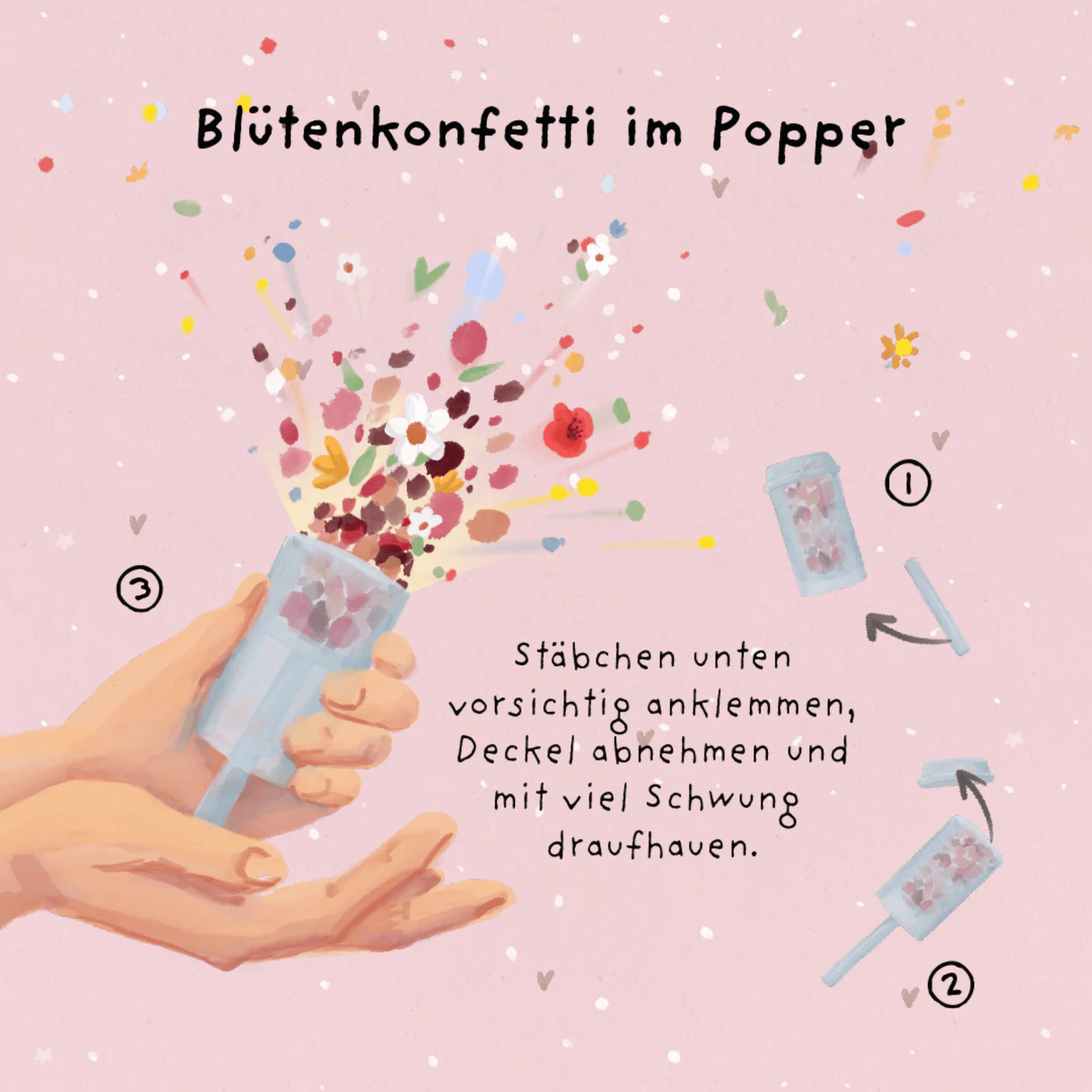 Die Stadtgärtner Blütenkonfetti im Popper - Ja! Die Stadtgärtner - malmichbuntbest.com