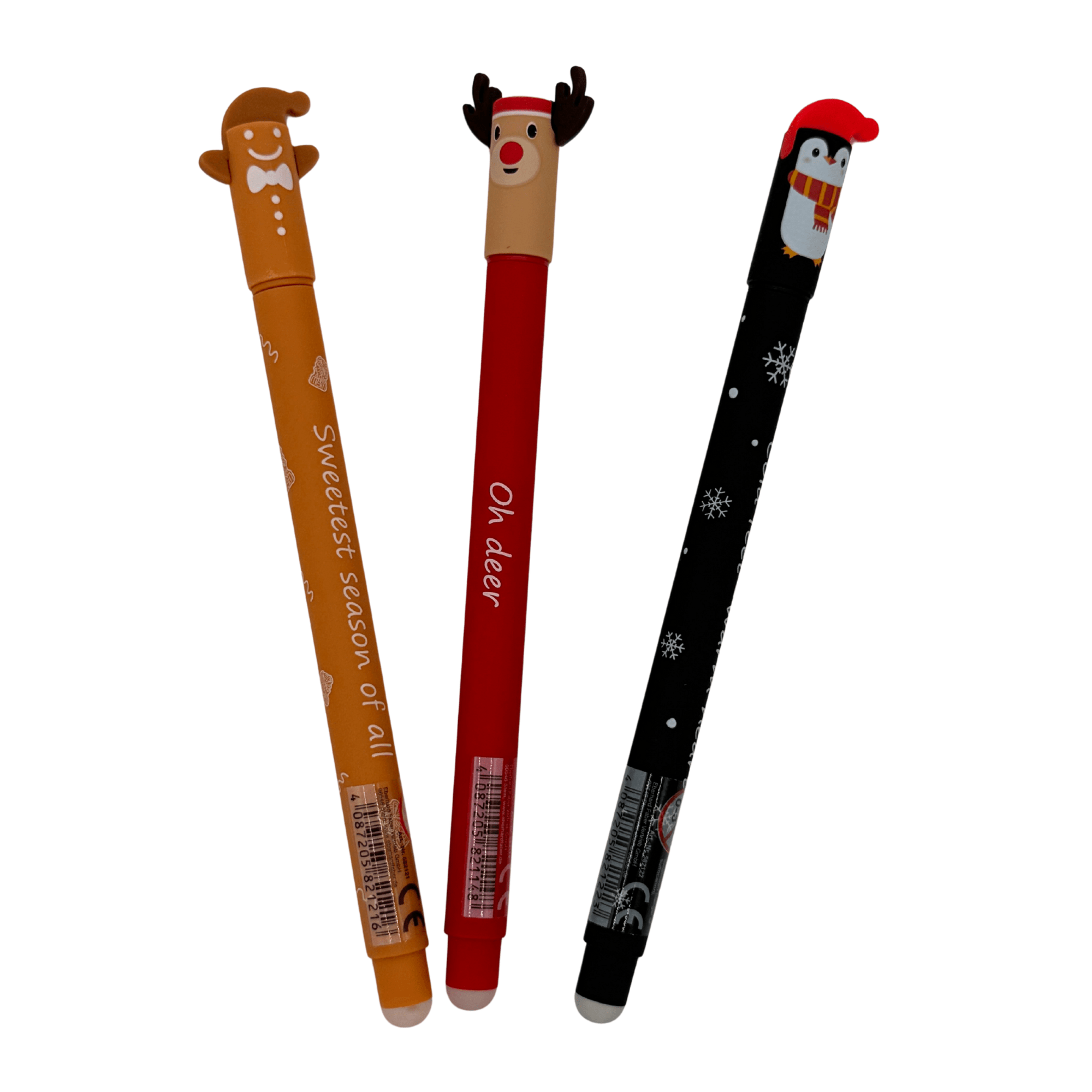 EBERHARD FABER - Gelschreiber - Wintermotive 3er - Set Eberhardt Faber - malmichbuntbest.com