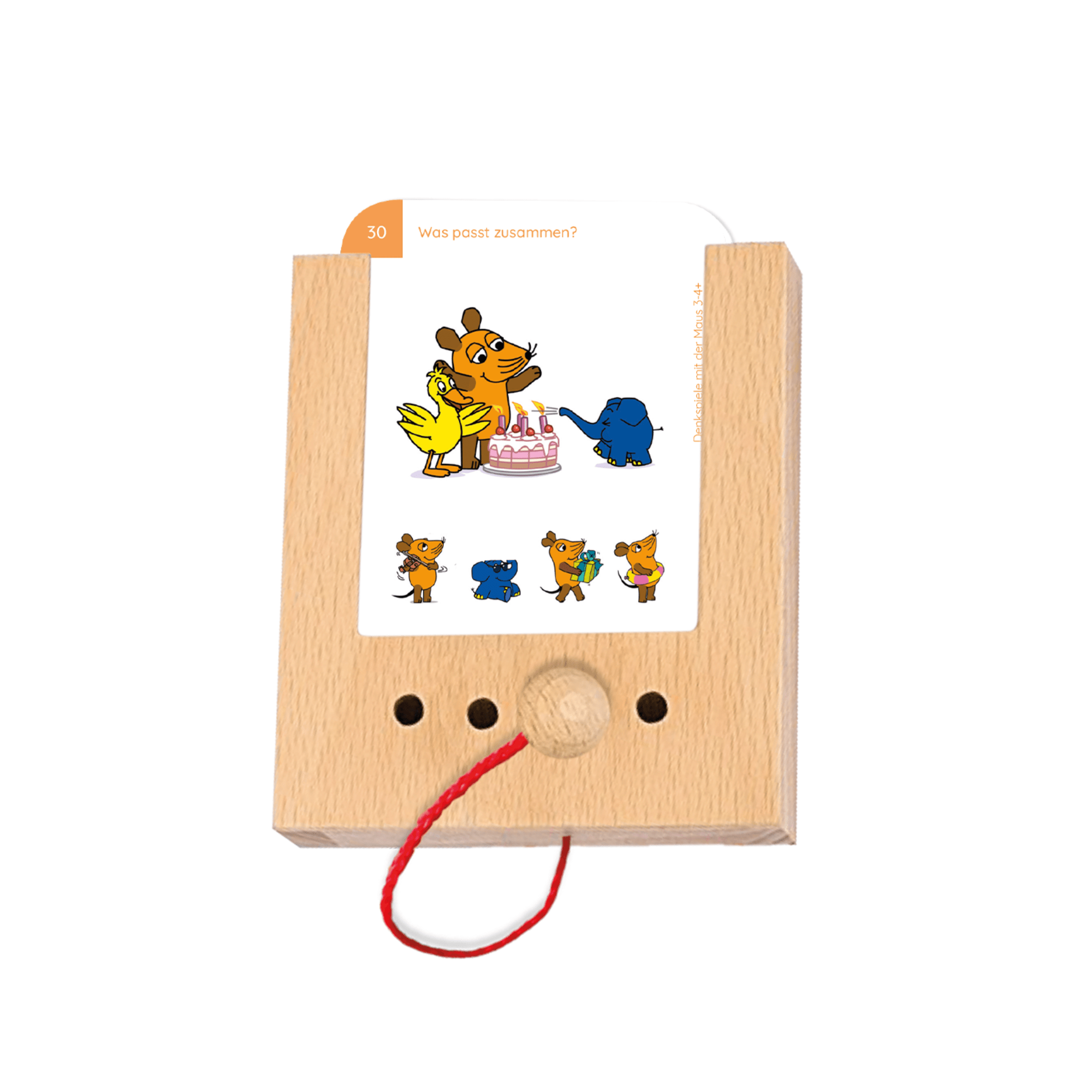 Erste Denkspiele mit der Maus 3 - 4+ - Übungen für den Lochkasten Lernspielverlag - malmichbuntbest.com