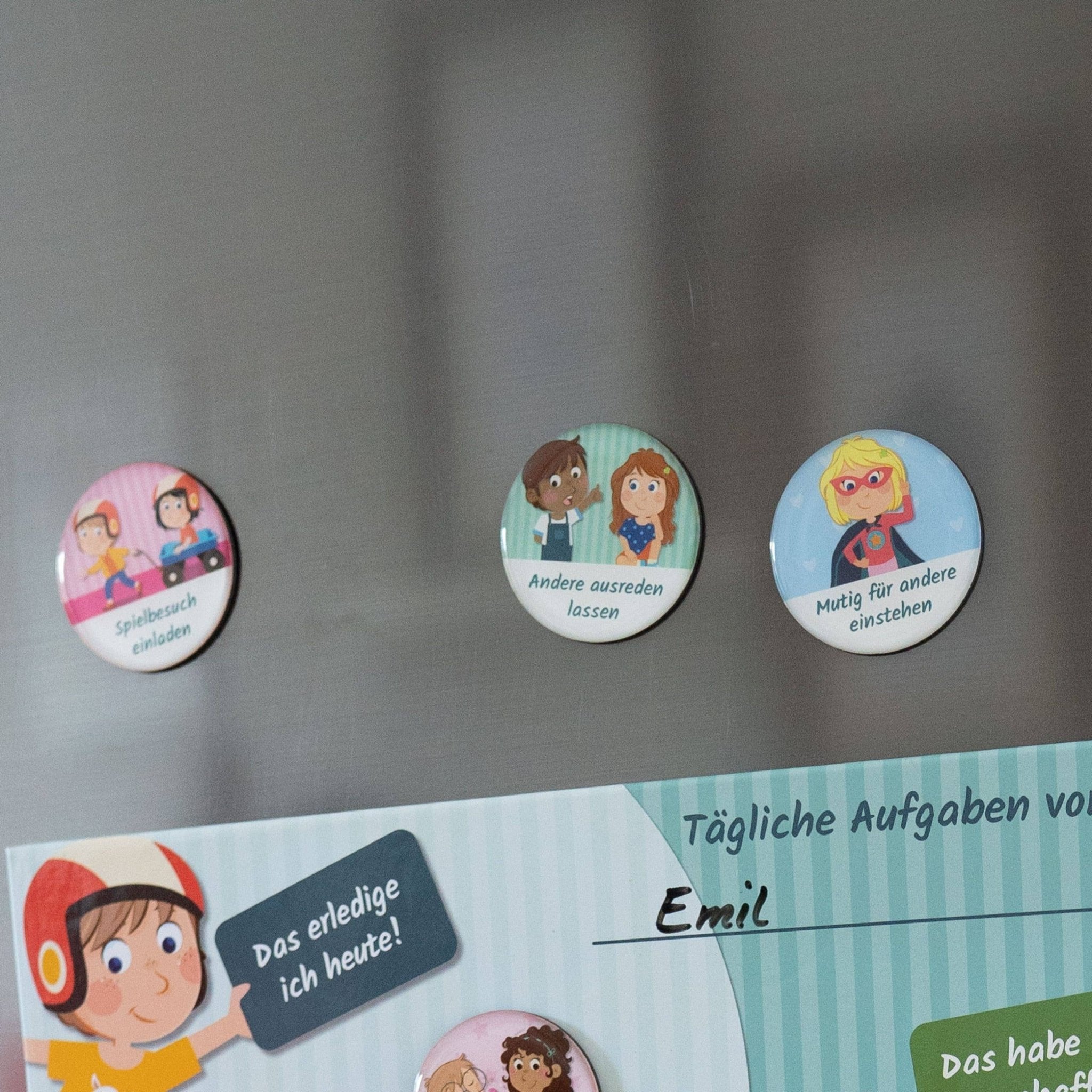 Erweiterungs - Set für Magnettafel "Fair und höflich" Papierdrachen - malmichbuntbest.com