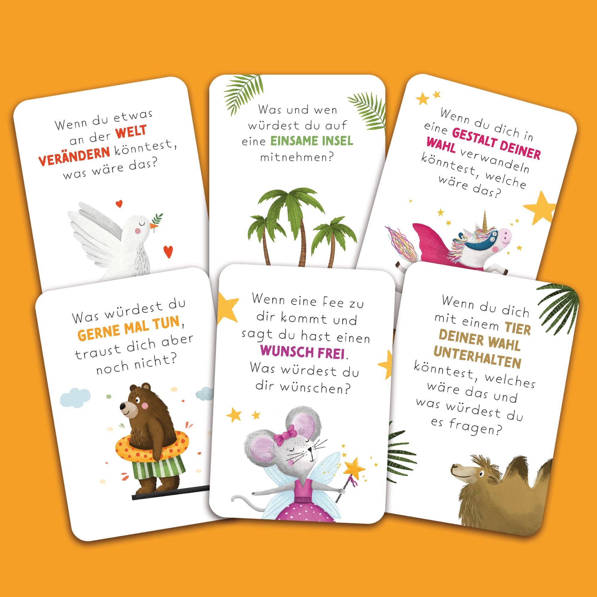 Erzähl doch mal – Gesprächskarten für Kinder Rüsselfuchs - malmichbuntbest.com