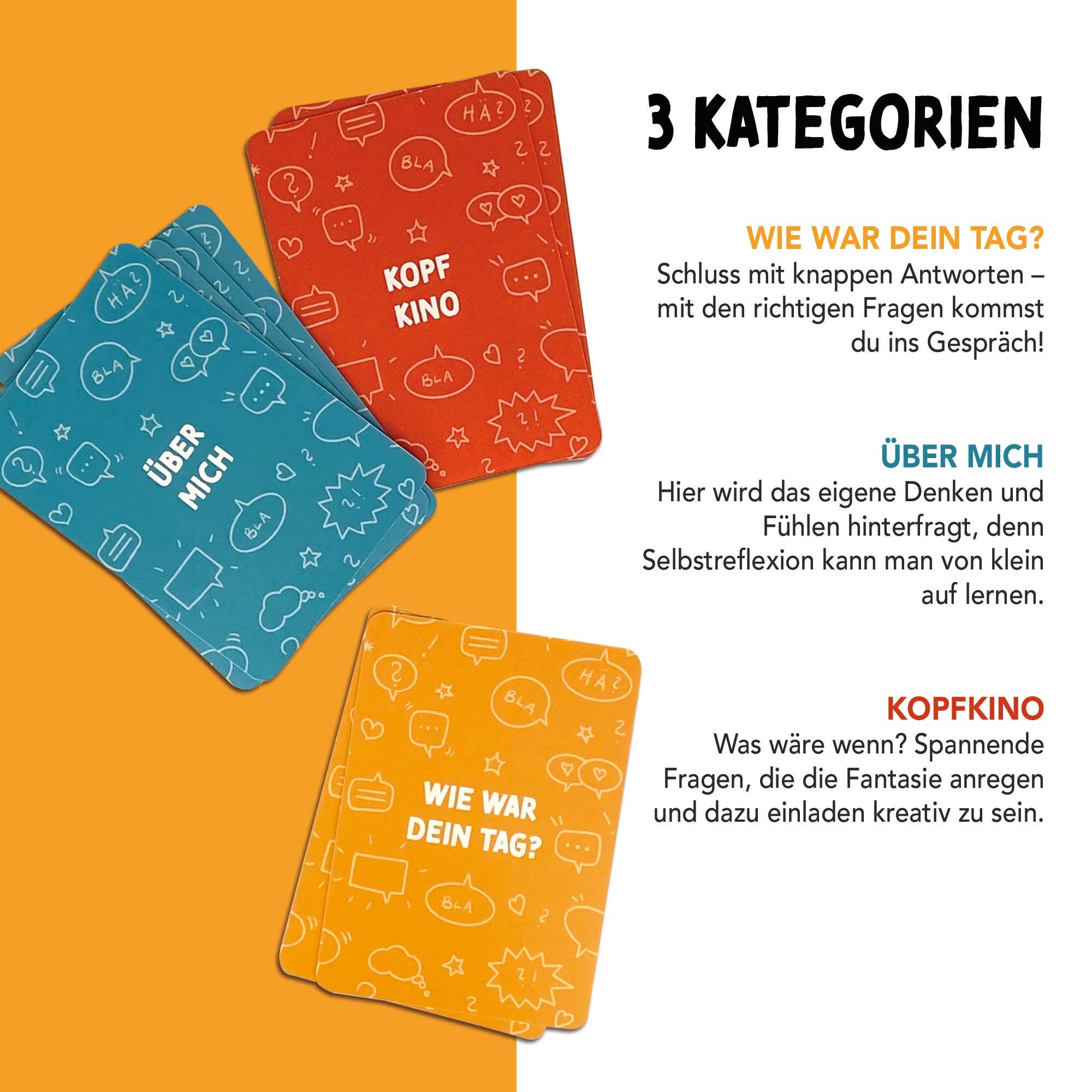 Erzähl doch mal – Gesprächskarten für Kinder Rüsselfuchs - malmichbuntbest.com