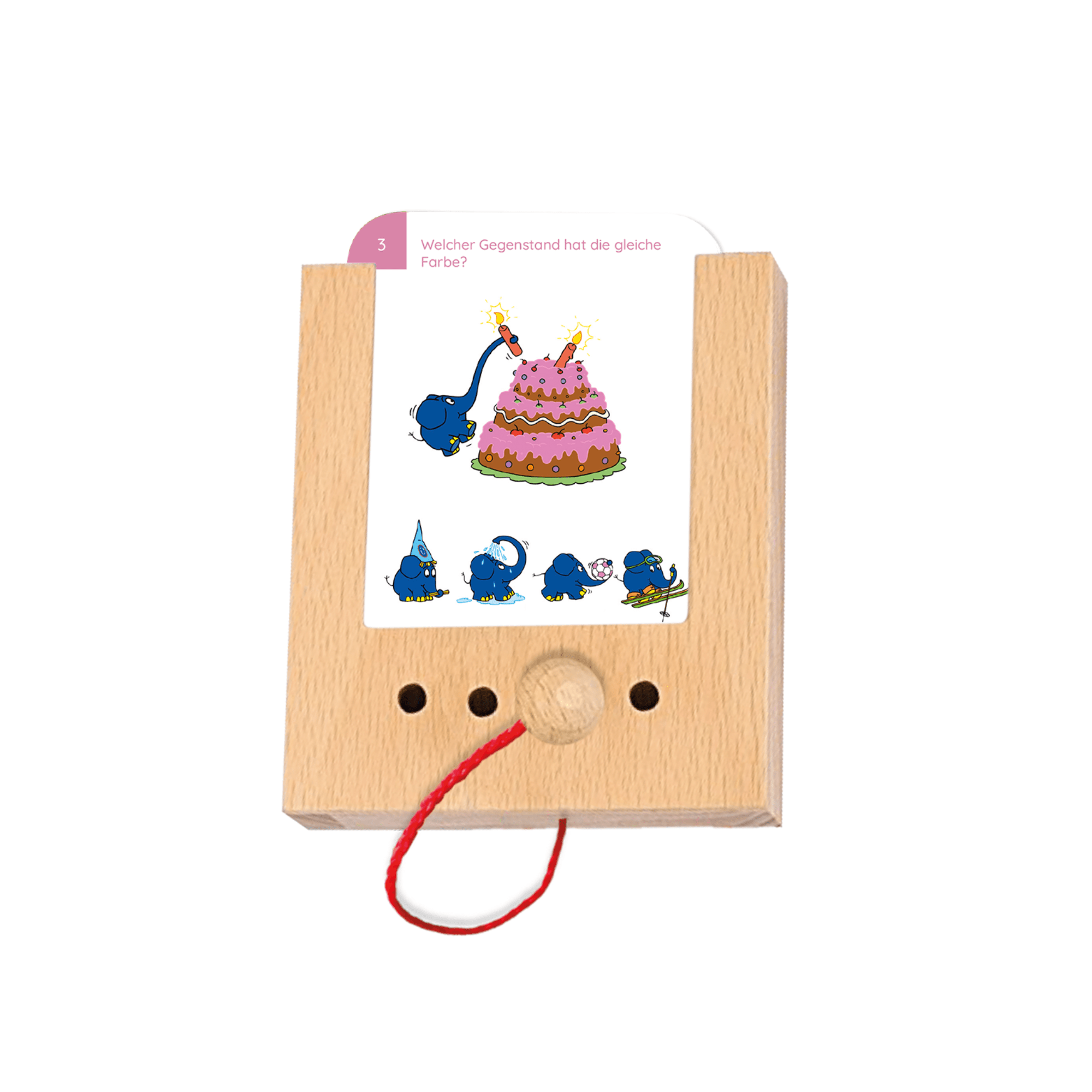 Farben und Muster mit der Maus 3 - 4+ - Übungen für den Lochkasten Lernspielverlag - malmichbuntbest.com