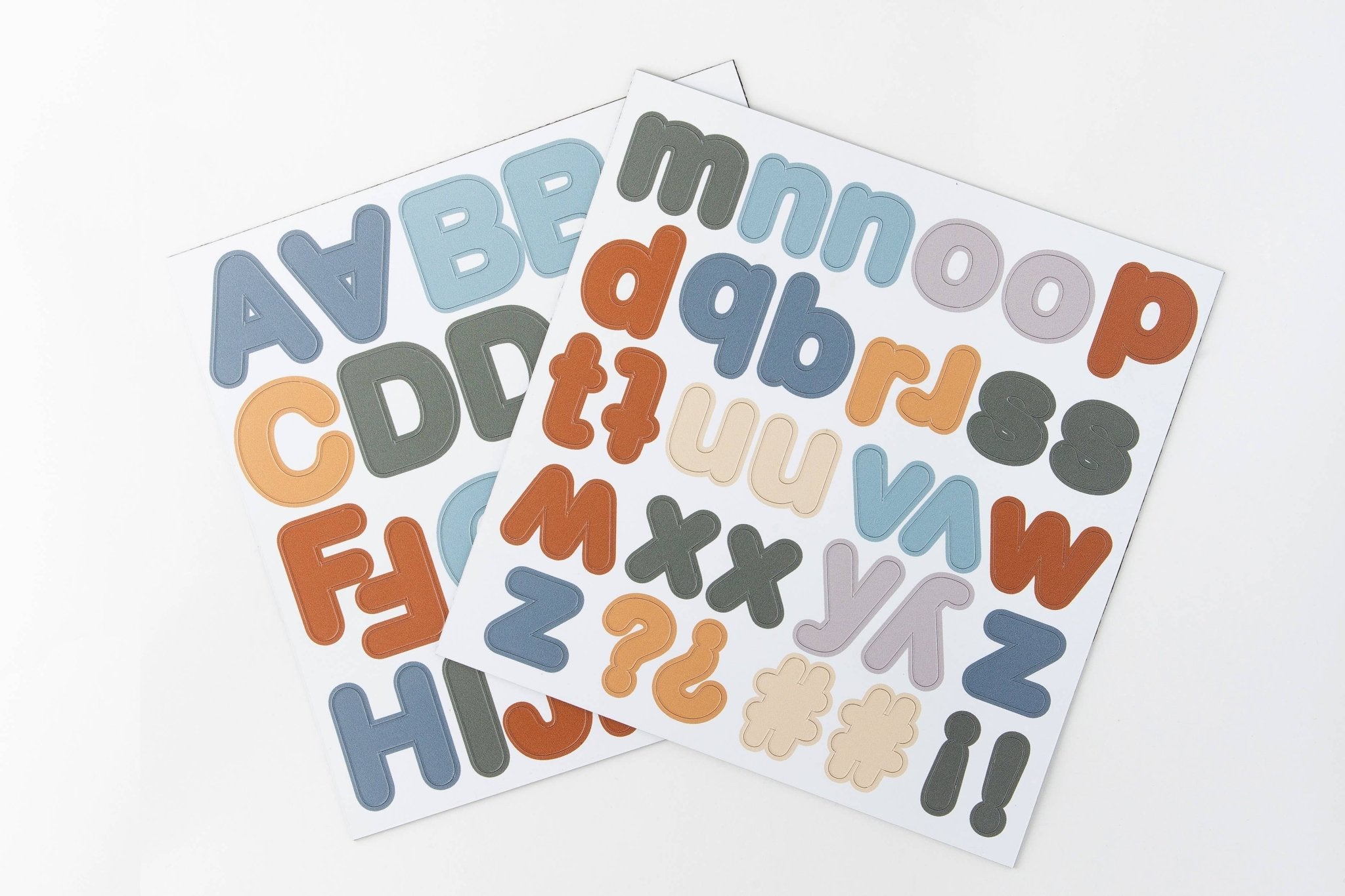 Ferflex Magnetische Buchstaben – Karamellblau – Set mit 125 Magneten Ferflex - malmichbuntbest.com