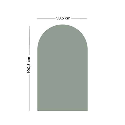 Ferflex Magnettafel Arche Smaragdgrün – 100,5x58,5cm Ferflex - malmichbuntbest.com