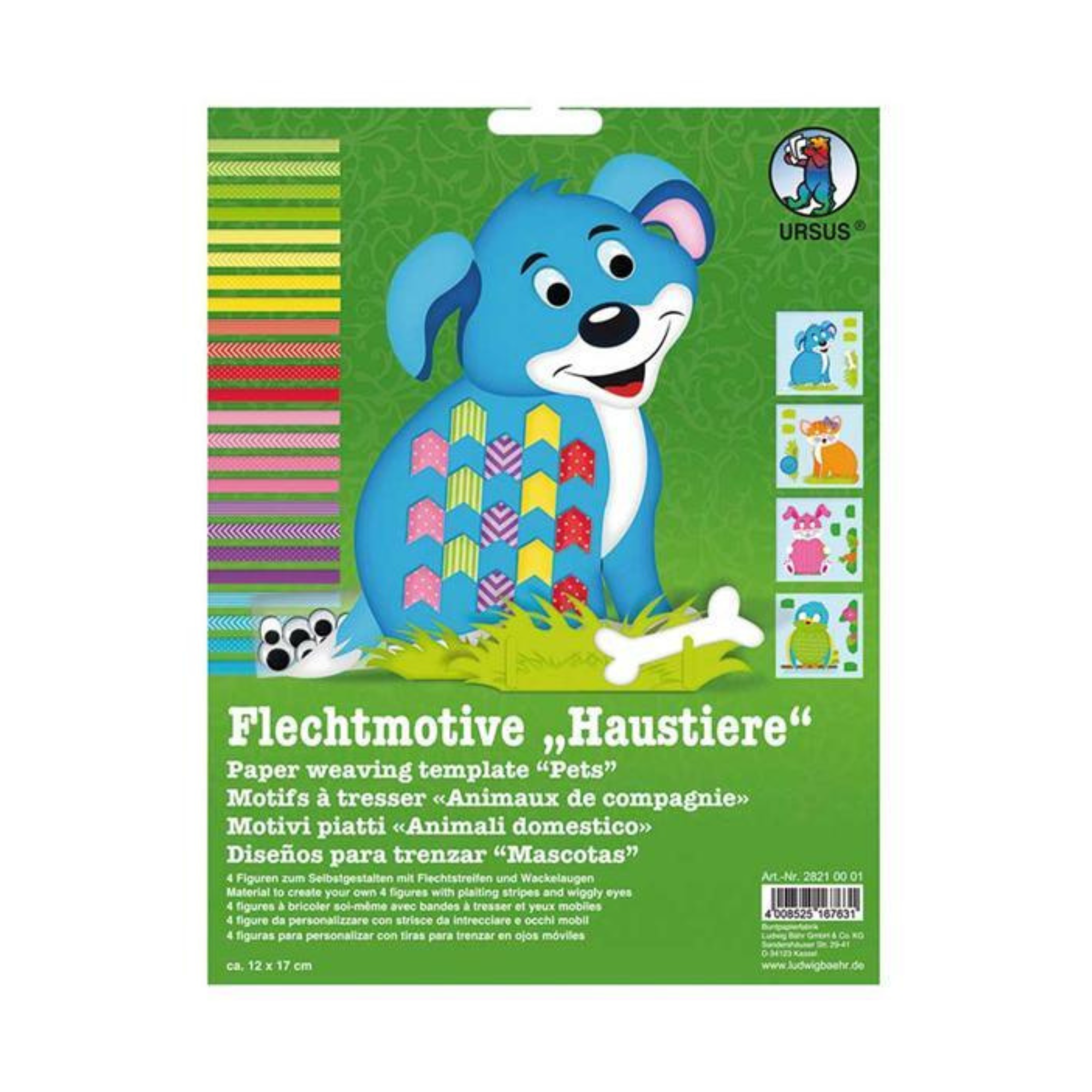 Flechtmotive Haustiere Ursus - malmichbuntbest.com