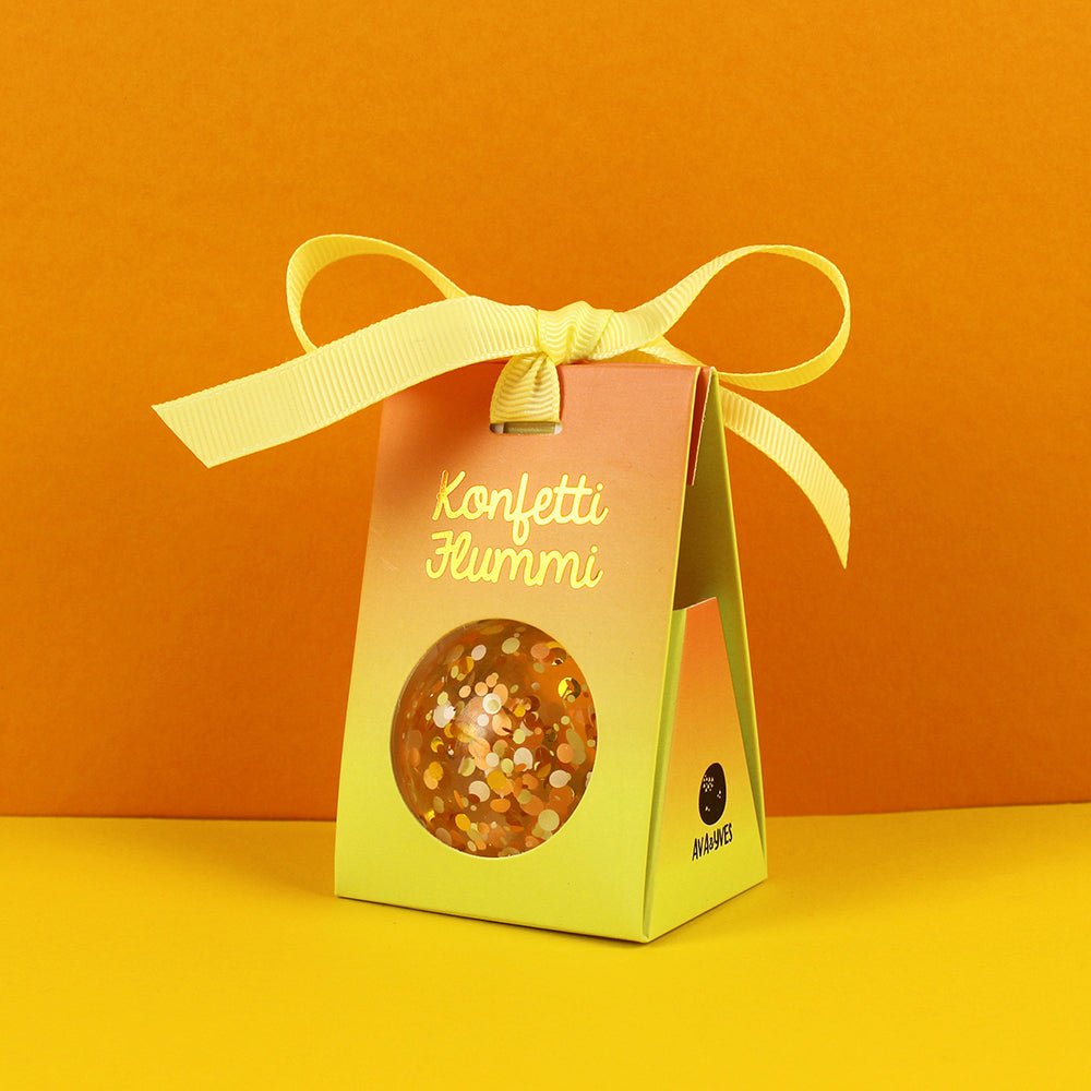 Flummiball im Geschenkverpackung - 49mm Ava & Yves - malmichbuntbest.com