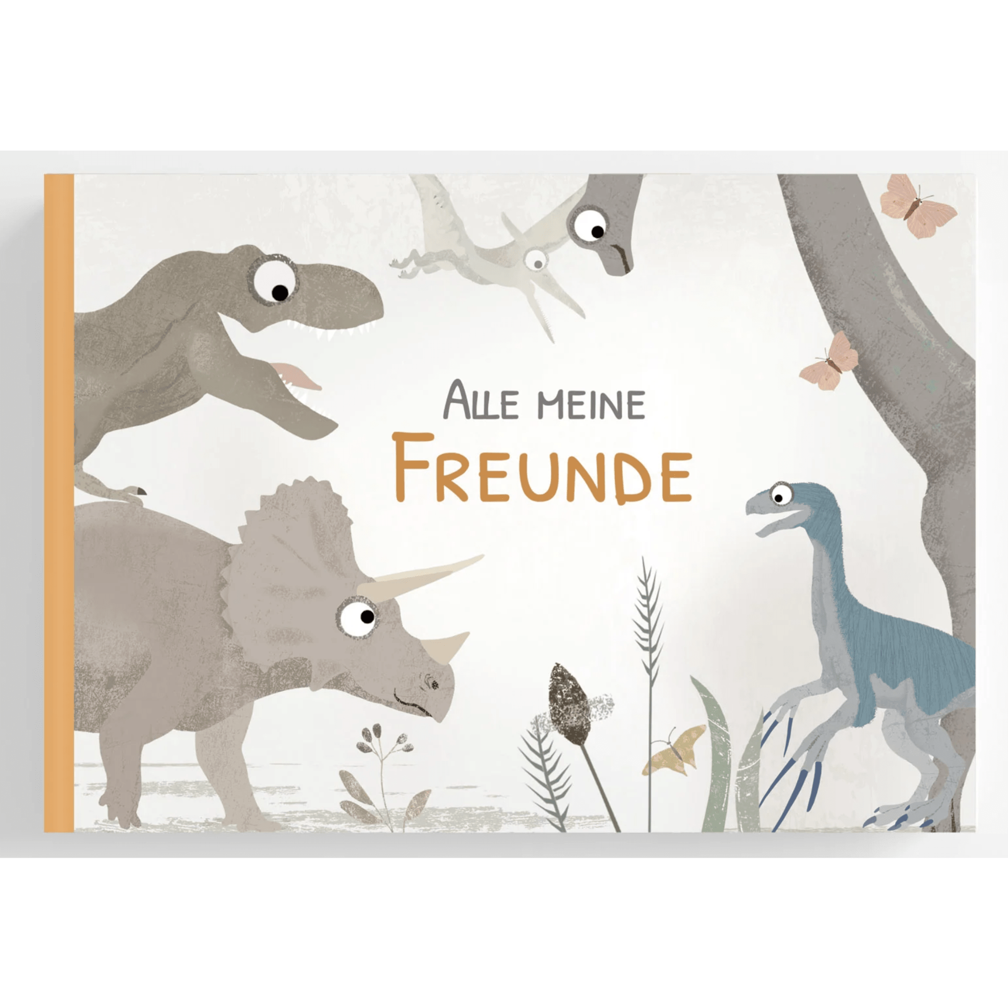 Freundebuch - alle meine Freunde "Dinos" Fräulein Elvira - malmichbuntbest.com