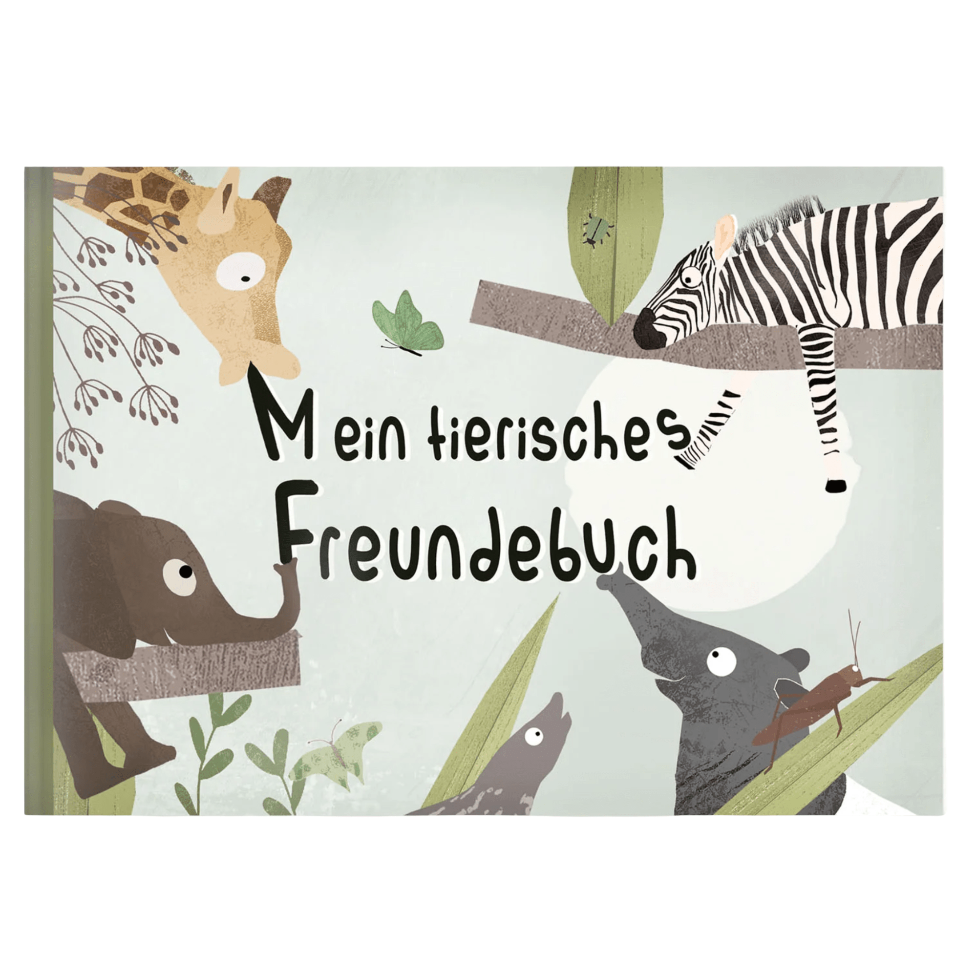Freundebuch - Mein tierisches Freundbuch Fräulein Elvira - malmichbuntbest.com