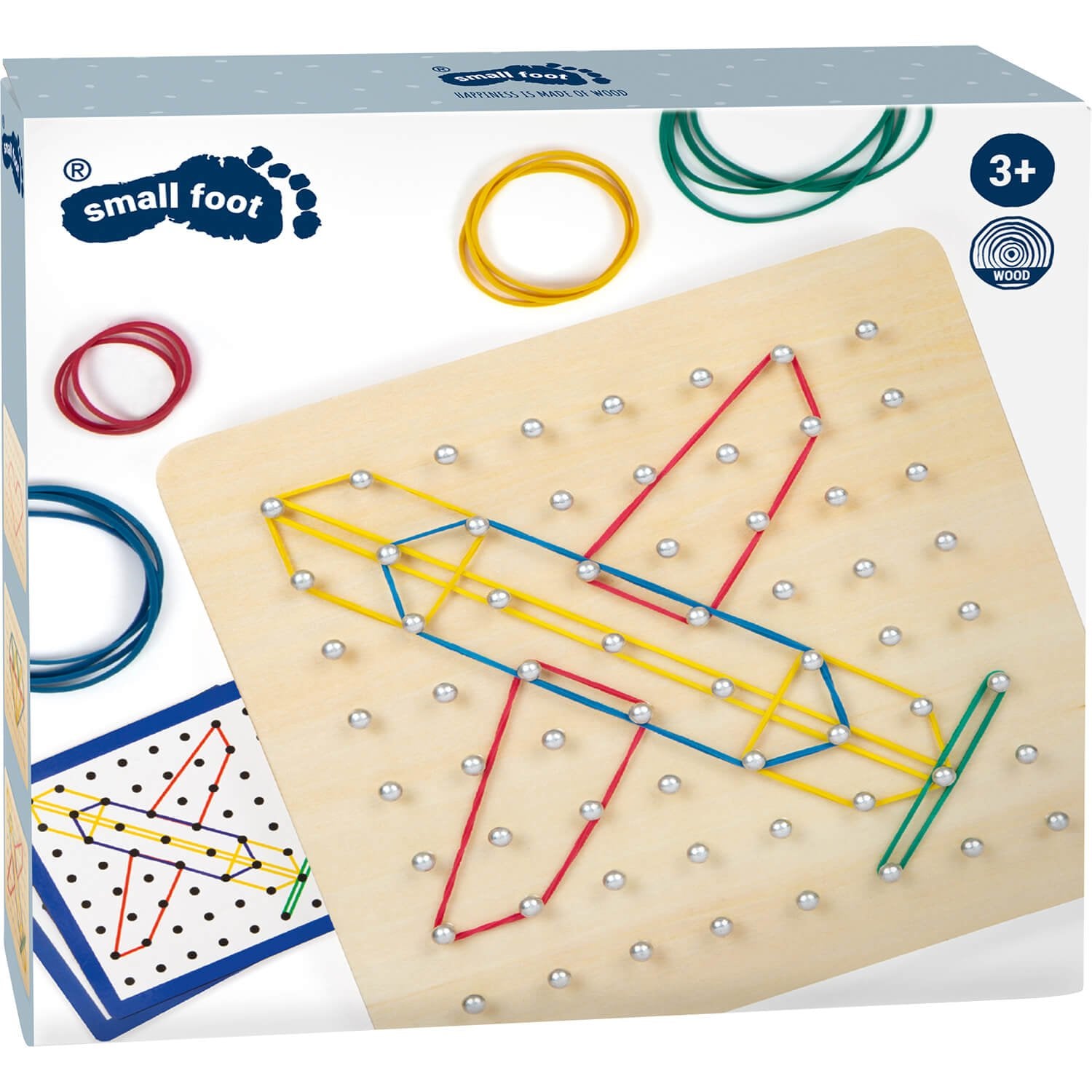 Geoboard aus Holz Small foot - malmichbuntbest.com