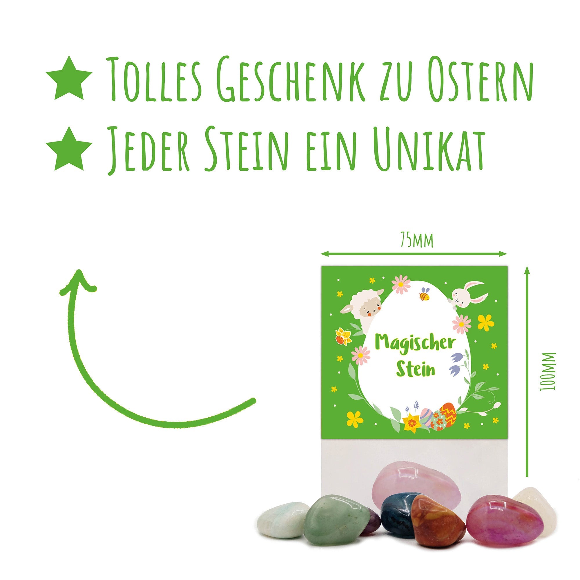 Glücksstein Ostern Jeka - malmichbuntbest.com