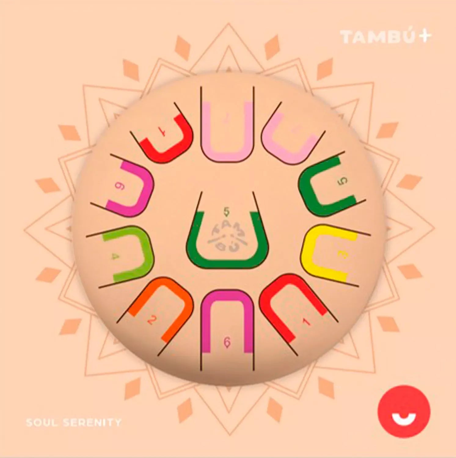 Große Zungentrommel Tambu Steel Drum - Soul Serenity (cream) JuegaConmigo - malmichbuntbest.com