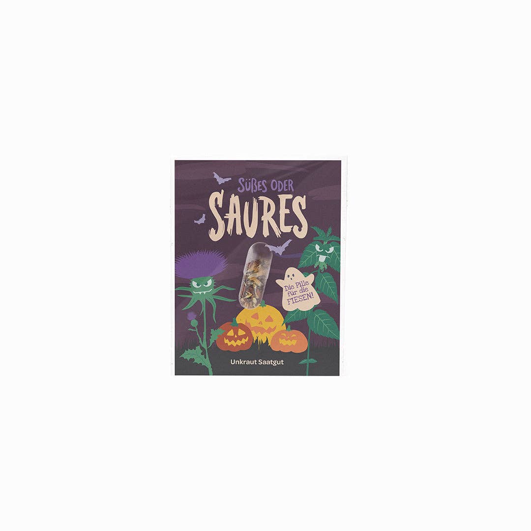 Halloween Saatpille "Süßes oder Saures" - Saures TDJ Stadtgärtner GmbH - malmichbuntbest.com