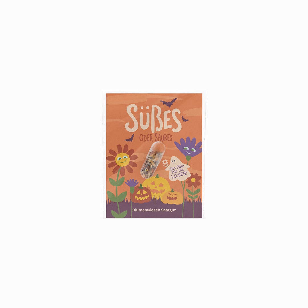 Halloween Saatpille "Süßes oder Saures" - Süßes TDJ Stadtgärtner GmbH - malmichbuntbest.com