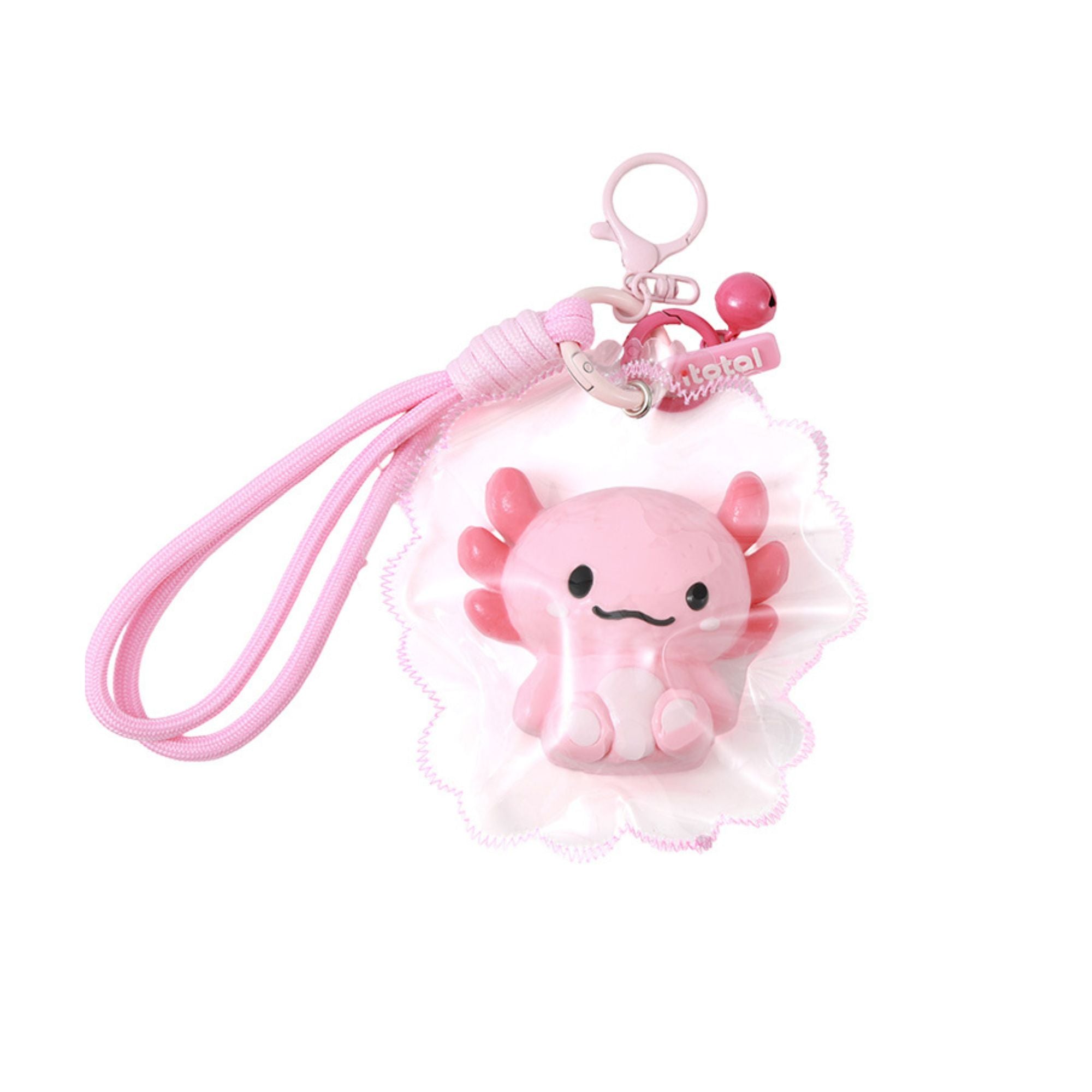I-Total Jelly Pop Schlüsselanhänger - Axolotl