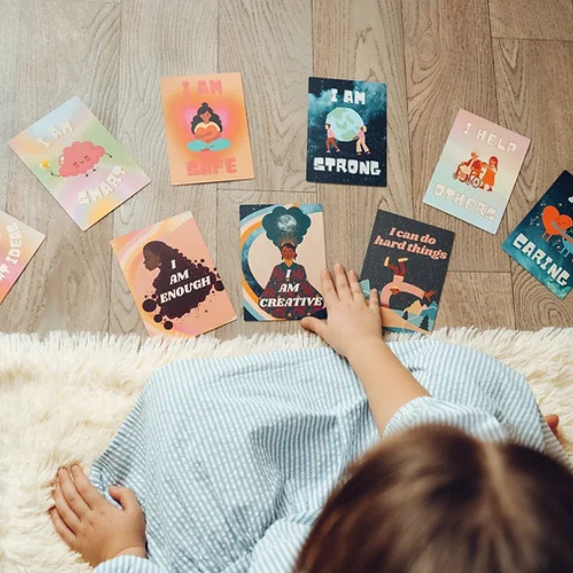 IMYOGI Affirmationskarten für Kinder (Englisch) IMYOGI - malmichbuntbest.com