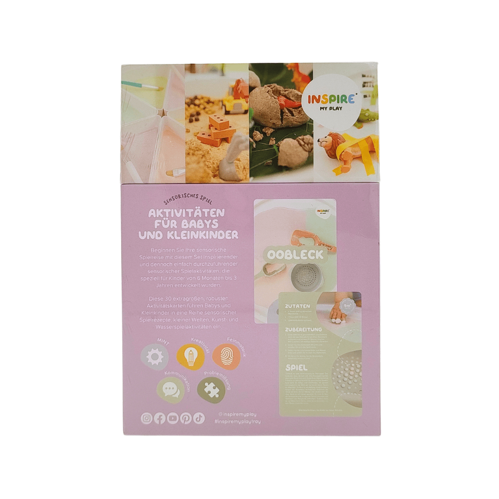 Inspire my Play - Aktivitäten Kartenset (6 Monate - 3 Jahre) Inspire My Play - malmichbuntbest.com