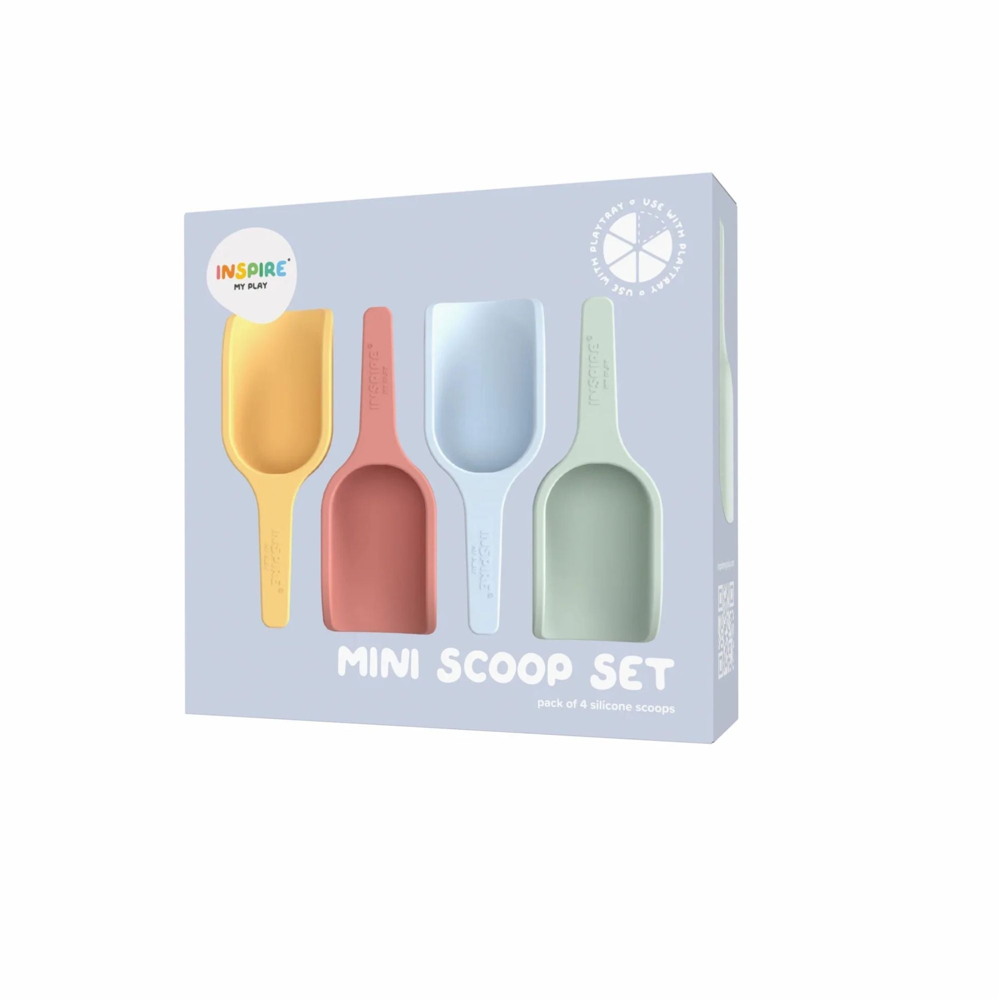 Inspire my Play - Sensorik Spiel Mini Schaufeln 4er Set Inspire My Play - malmichbuntbest.com