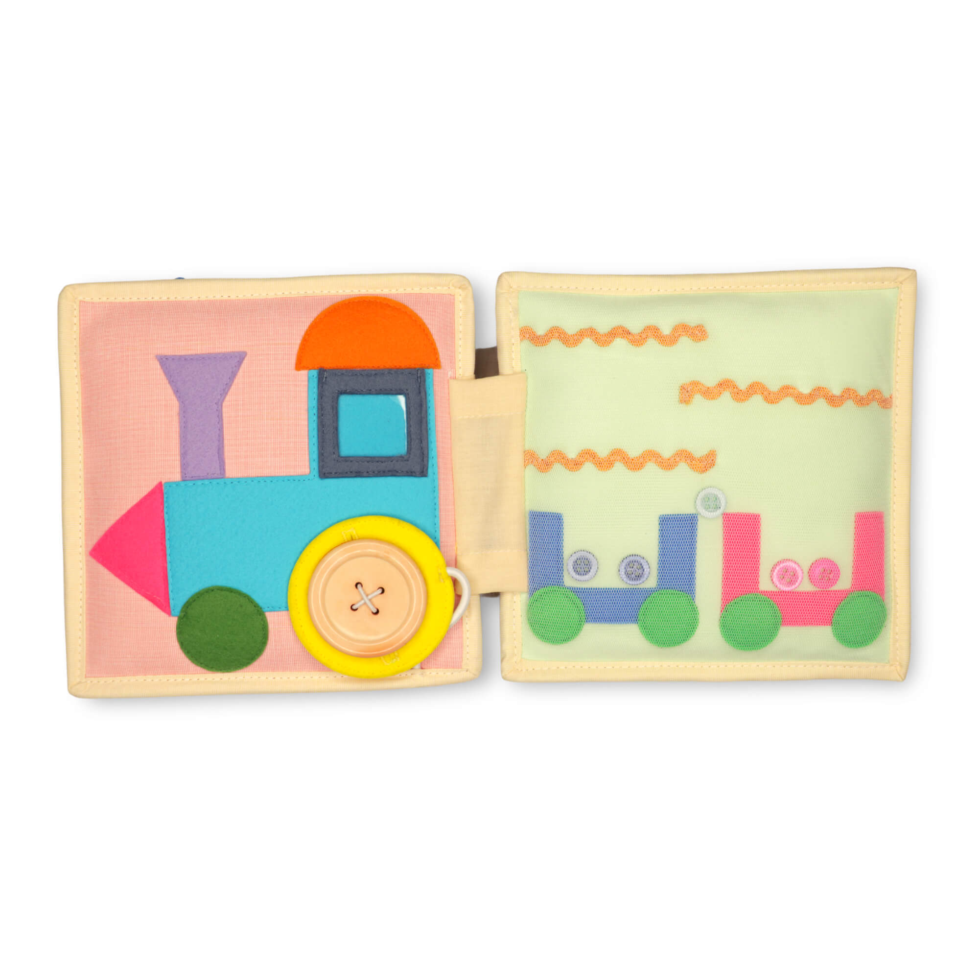 Jolly Design Mini Quiet Book "Autobahn" (ab 2 Jahren) Jolly Designs - malmichbuntbest.com