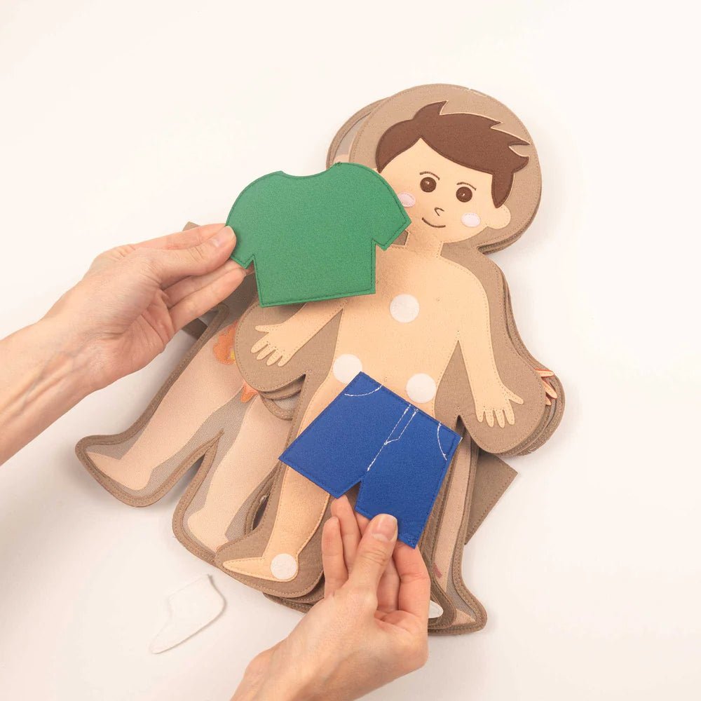 Jolly Designs Travel Buddy Mein Körper - Jungen Jolly Designs - malmichbuntbest.com