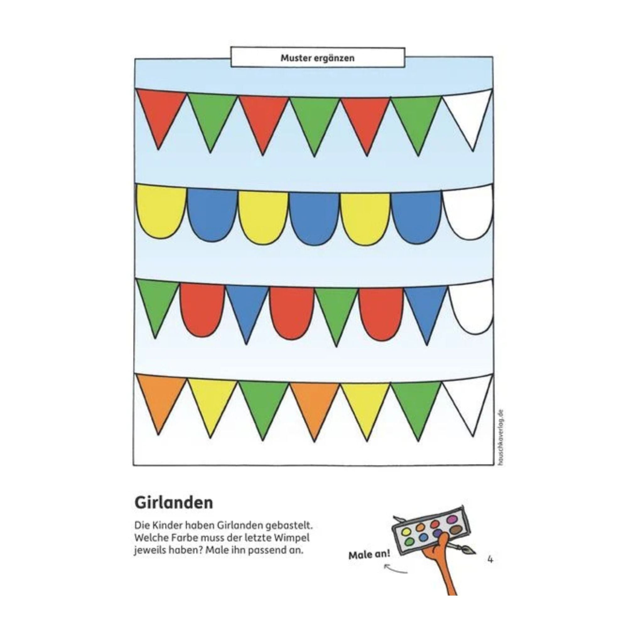 Kindergartenblock – Das kann ich schon! ab 4 Jahre - Nr. 620 Hauschka Verlag - malmichbuntbest.com