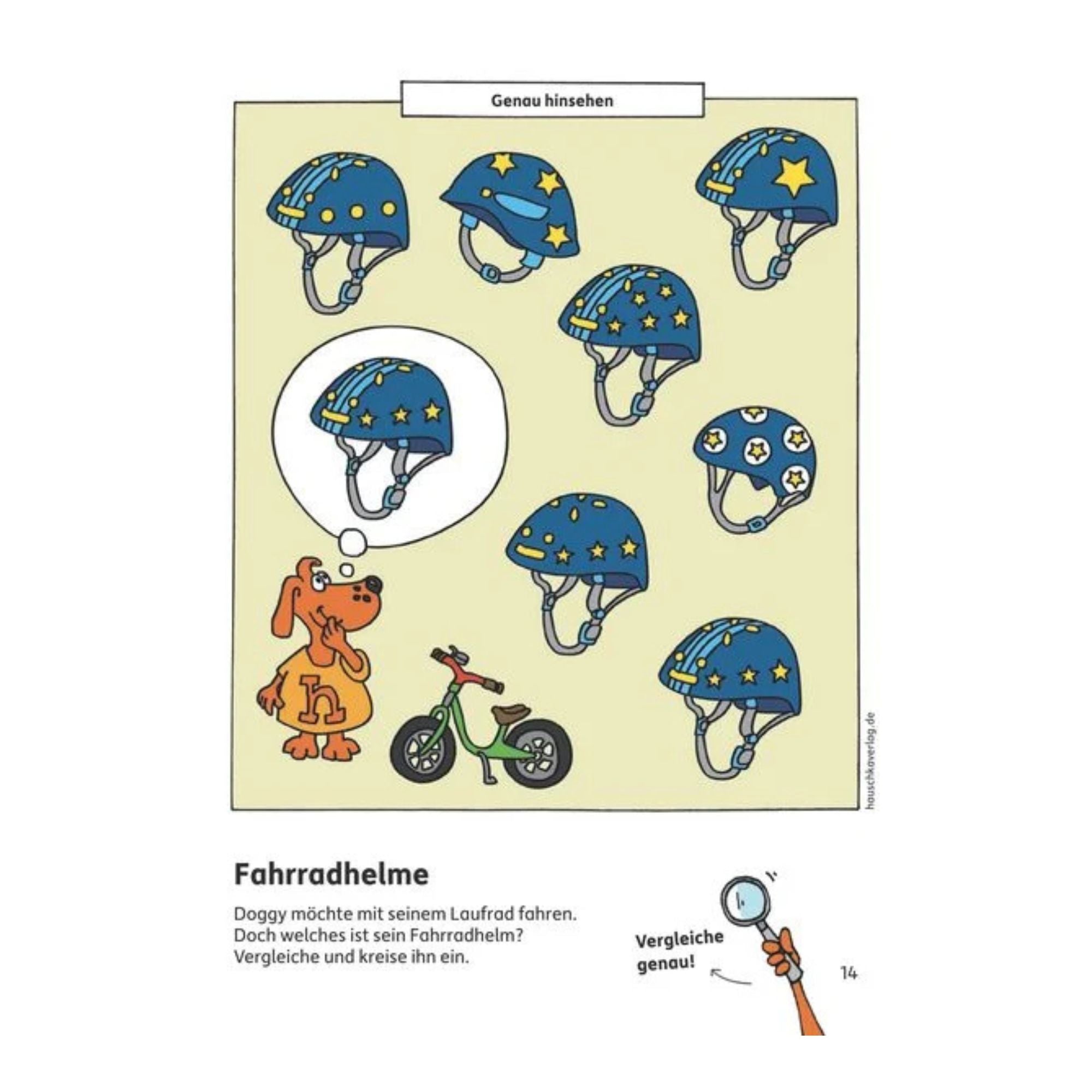 Kindergartenblock – Gemeinsamkeiten & Unterschiede ab 4 Jahre - Nr. 619 Hauschka Verlag - malmichbuntbest.com