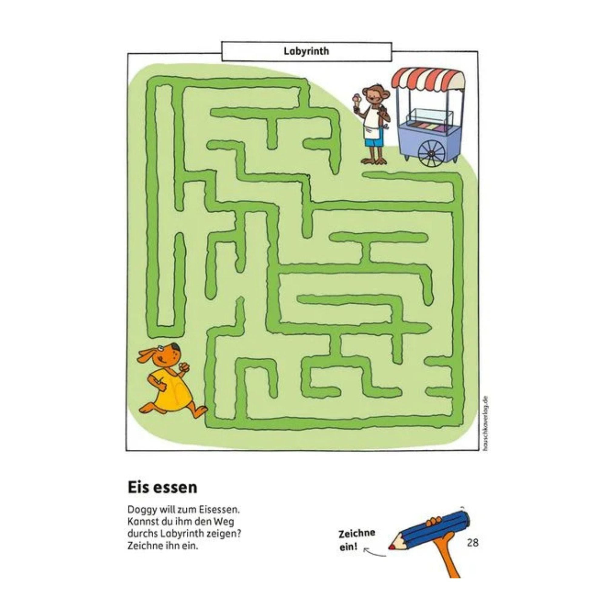Kindergartenblock – Rätselspaß, Konzentration und Logik ab 4 Jahre Nr. 606 Hauschka Verlag - malmichbuntbest.com