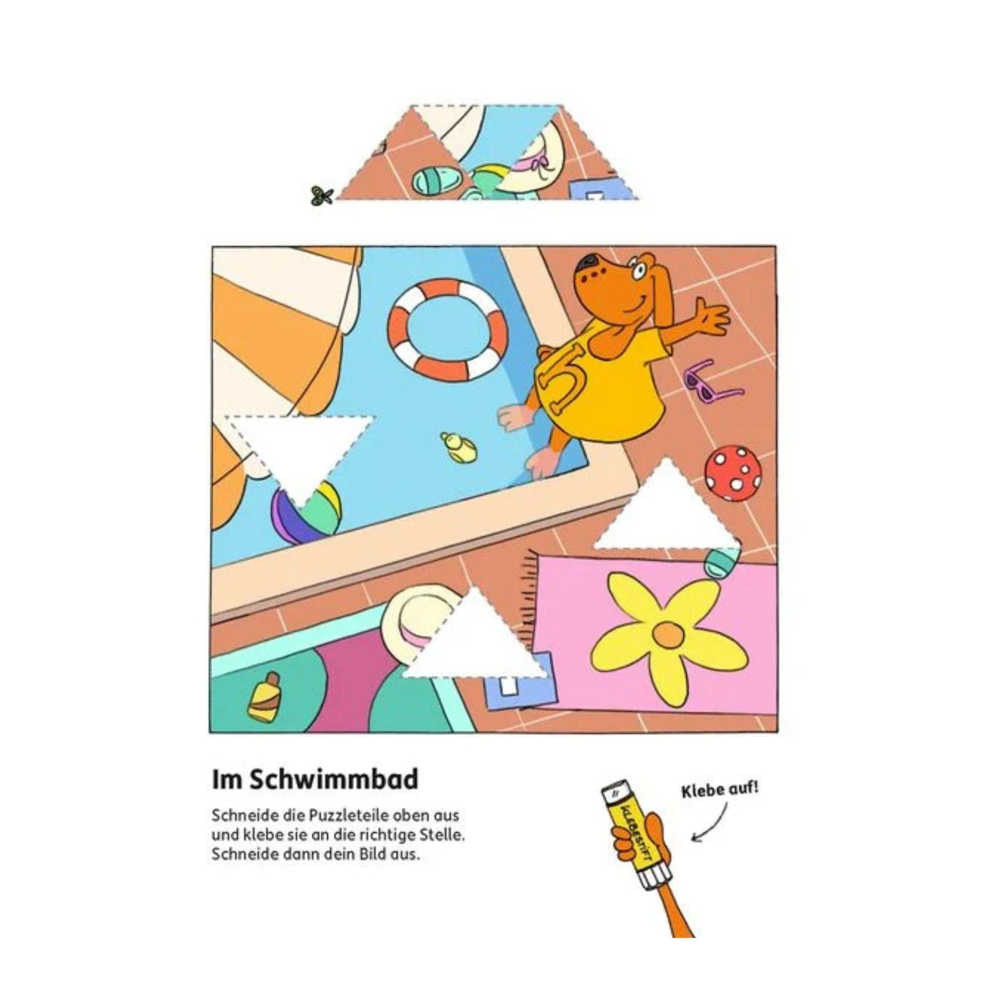 Kindergartenblock – Schneiden, kleben, basteln ab 4 Jahre Nr. 629 Hauschka Verlag - malmichbuntbest.com
