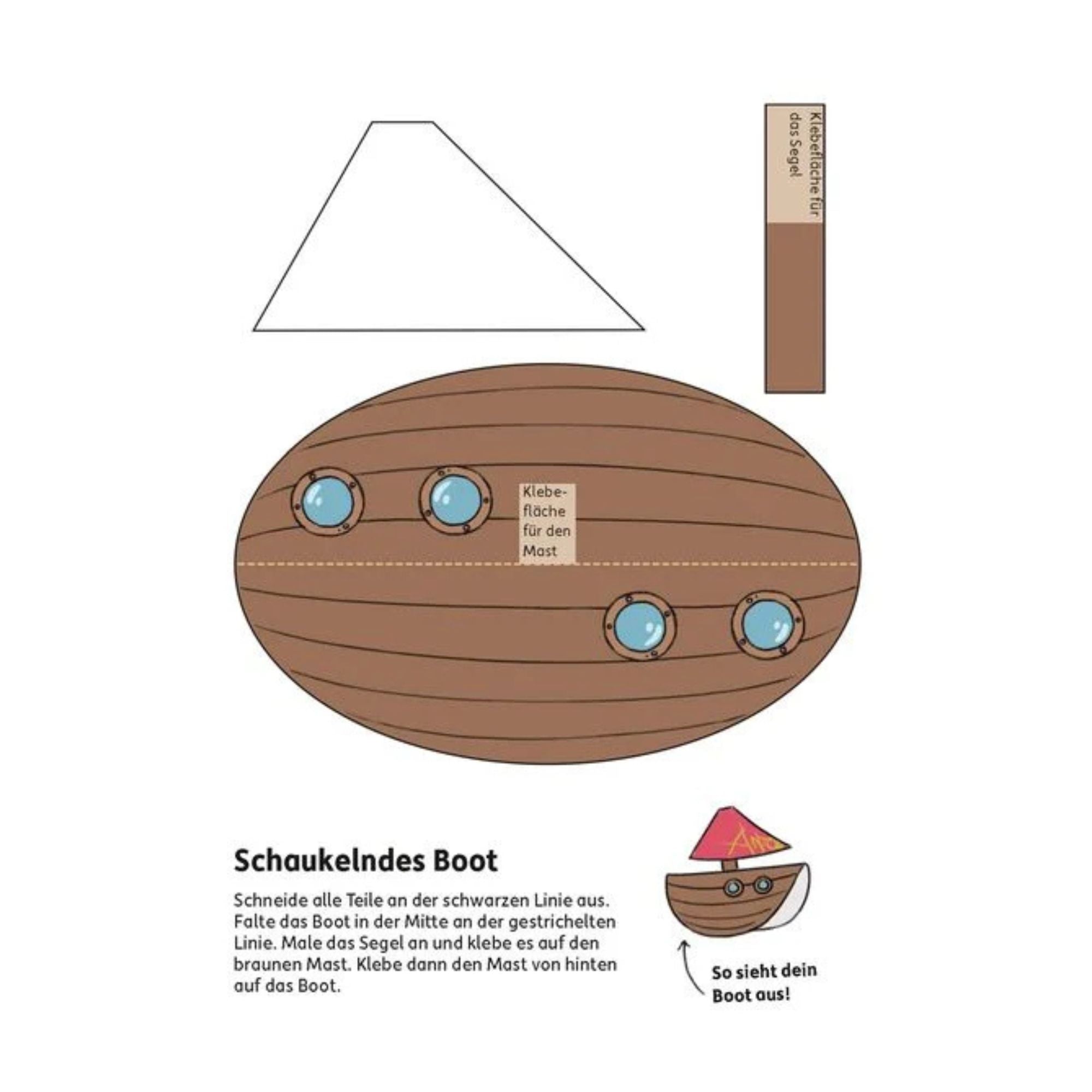 Kindergartenblock – Schneiden, kleben, basteln ab 4 Jahre Nr. 629 Hauschka Verlag - malmichbuntbest.com
