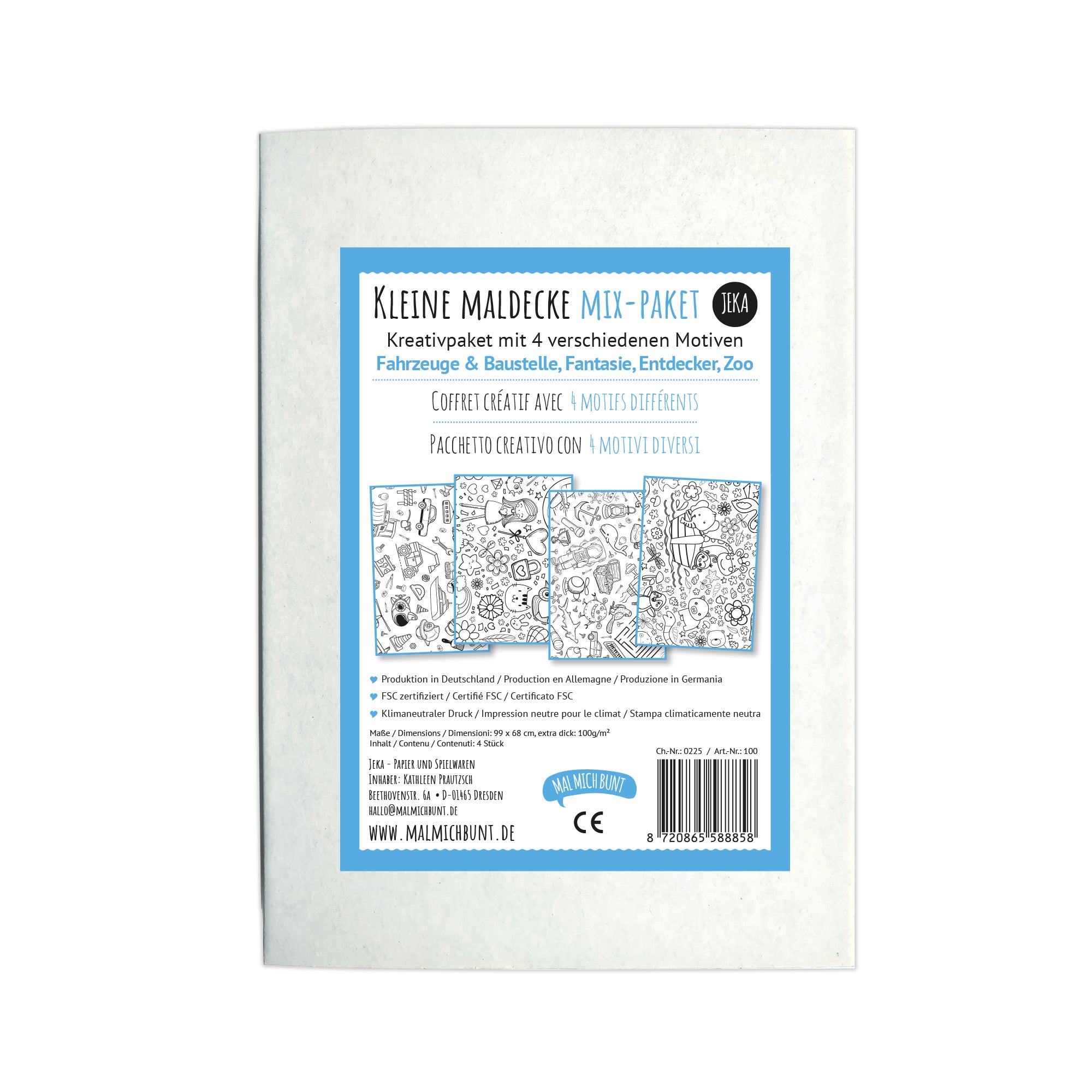 Kleine Maldecke Mix - Paket 3 Jeka - malmichbuntbest.com