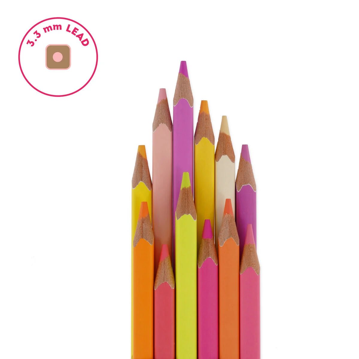 Legami 12 Buntstifte - Live colourfully Sunset Palette Legami - malmichbuntbest.com