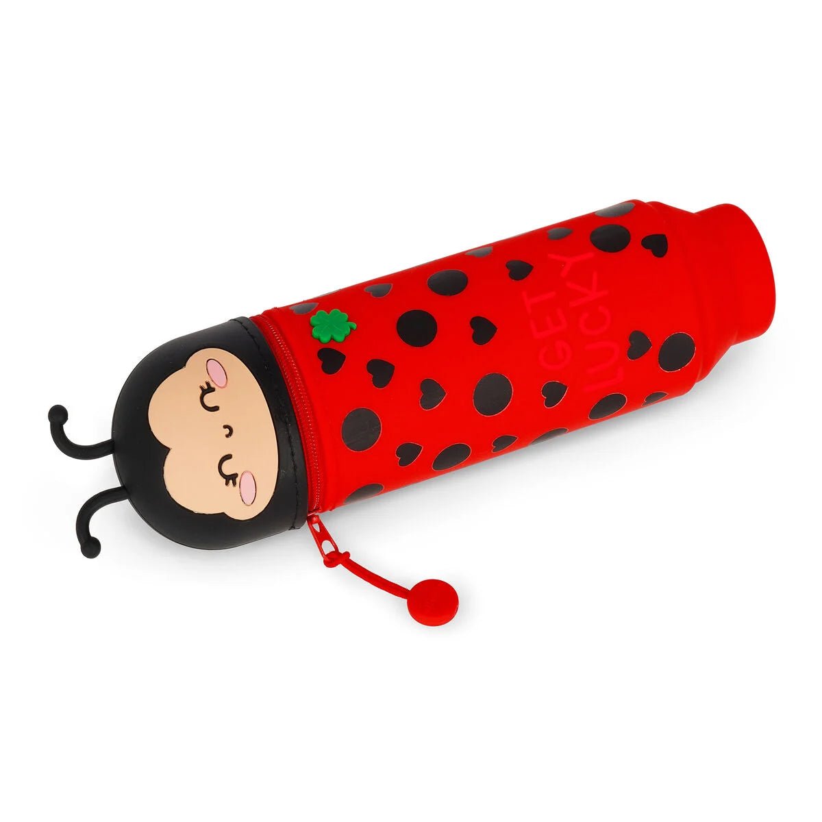 Legami 2 - in - 1 - Federmäppchen aus Silikon - Marienkäfer Legami - malmichbuntbest.com