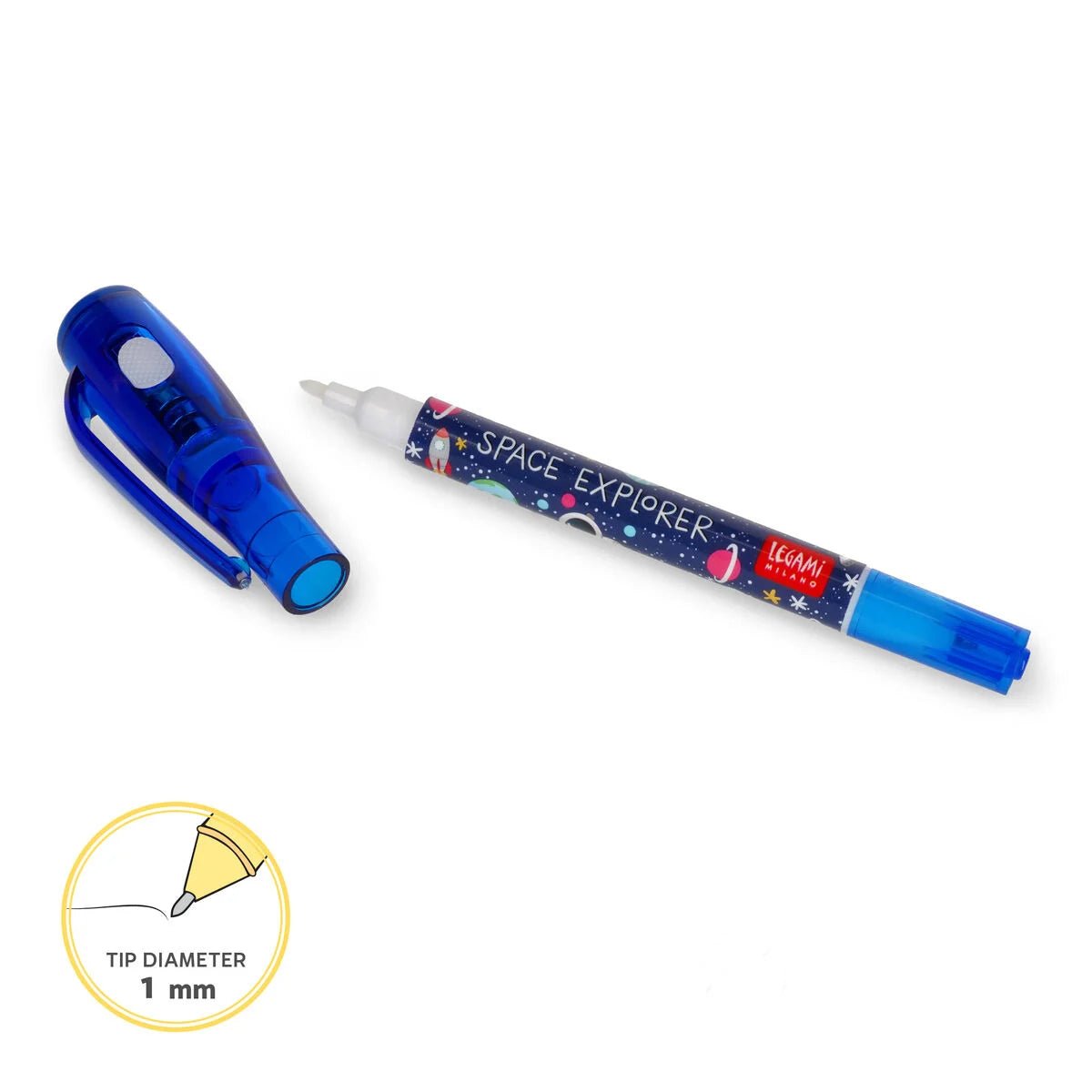 Legami Magic Pen - Stift mit Unsichtbarer Tinte Weltraum Legami - malmichbuntbest.com