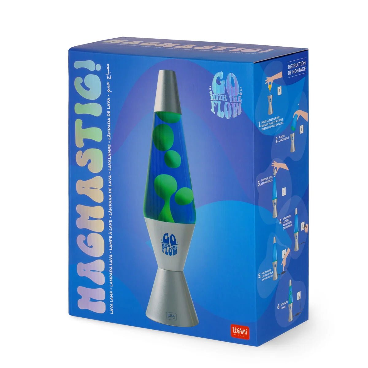 Legami Magmastic! Lavalampe - Silber Legami - malmichbuntbest.com