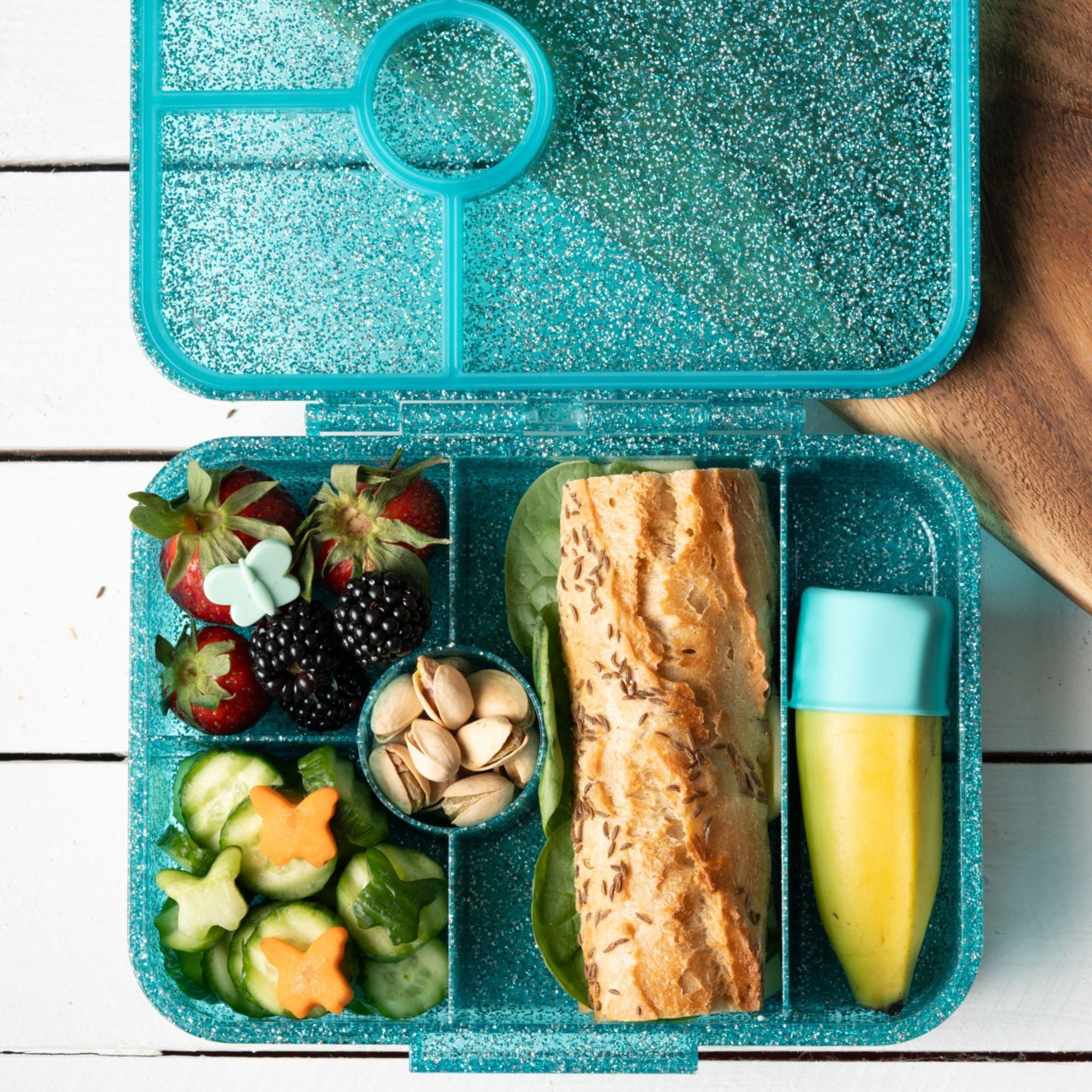 LEKKABOX® Cappy - Bananendeckel 2er Set Lekkabox - malmichbuntbest.com