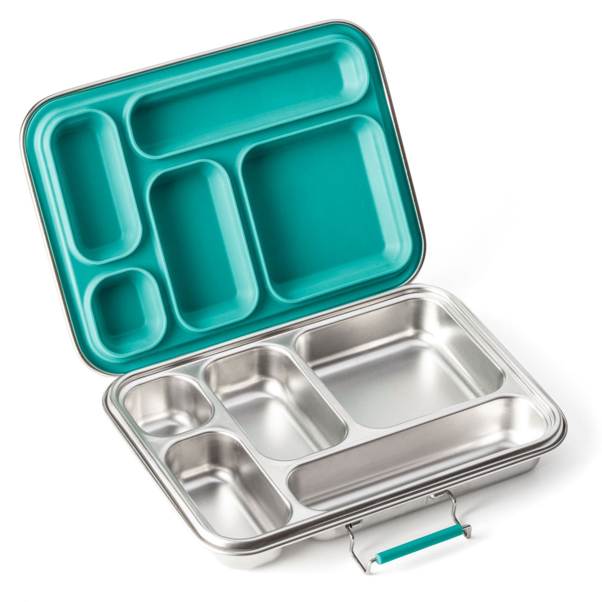 LEKKABOX® Edelstahl Brotdose Grande - Petrol Lekkabox - malmichbuntbest.com
