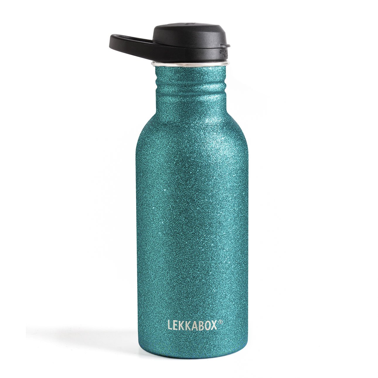 LEKKABOX® Go Glitzer - Trinkflasche – Aqua 500ml Lekkabox - malmichbuntbest.com