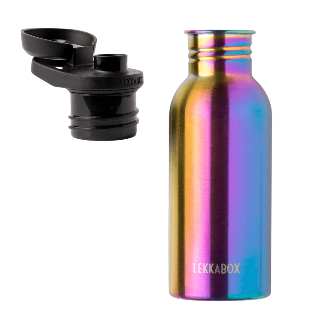 LEKKABOX® Trinkflasche – Rainbow Lekkabox - malmichbuntbest.com