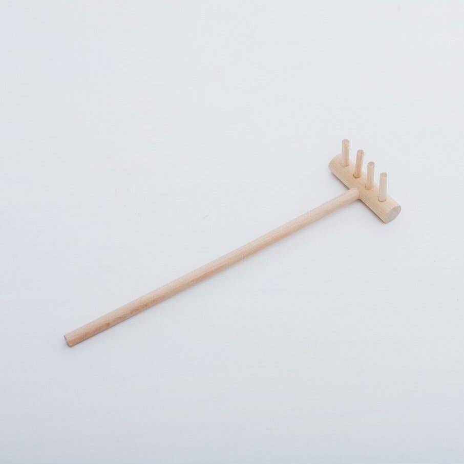 Leukmetletters - Holzrechen für Sensorikplay Leukmetletters - malmichbuntbest.com