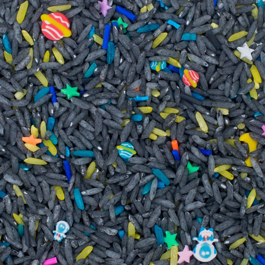 Leukmetletters - Sensorik-Spielreis – Weltraum-Mix Leukmetletters - malmichbuntbest.com