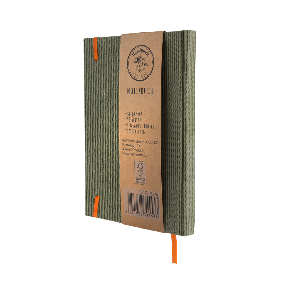 Loveria Notizbuch Kord - Salbei