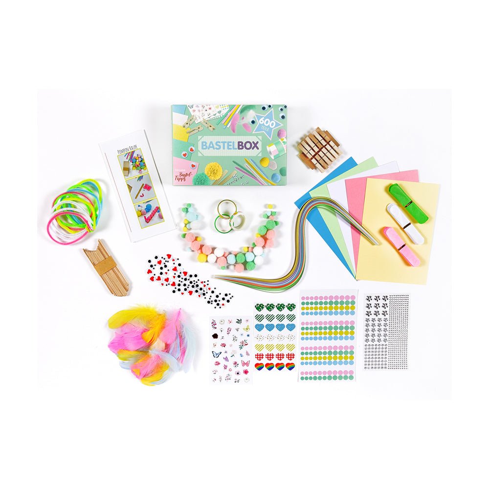 Lulubug Bastelbox "Pastell" 600 Teile Bell Trade - malmichbuntbest.com