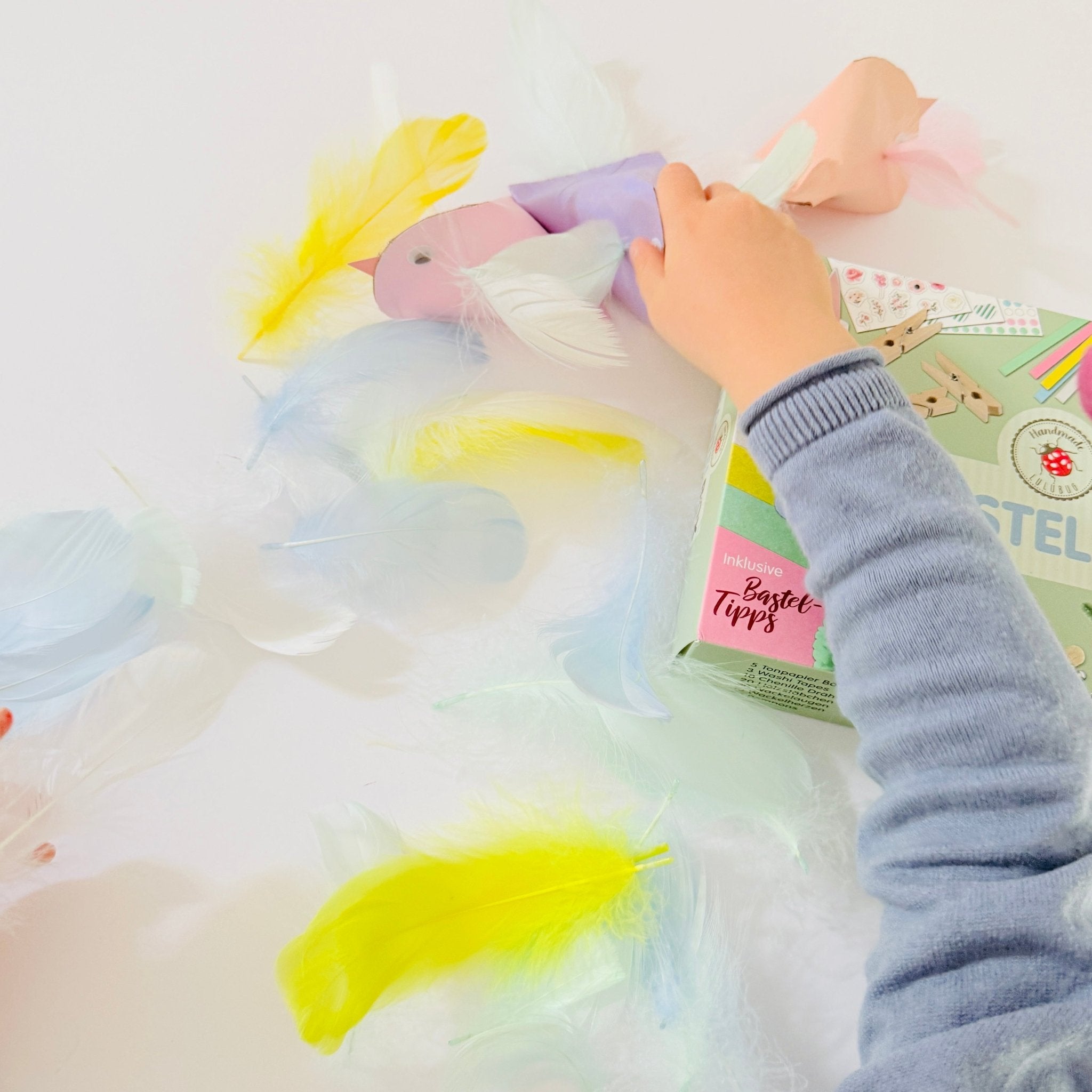 Lulubug Bastelbox "Pastell" 600 Teile Bell Trade - malmichbuntbest.com