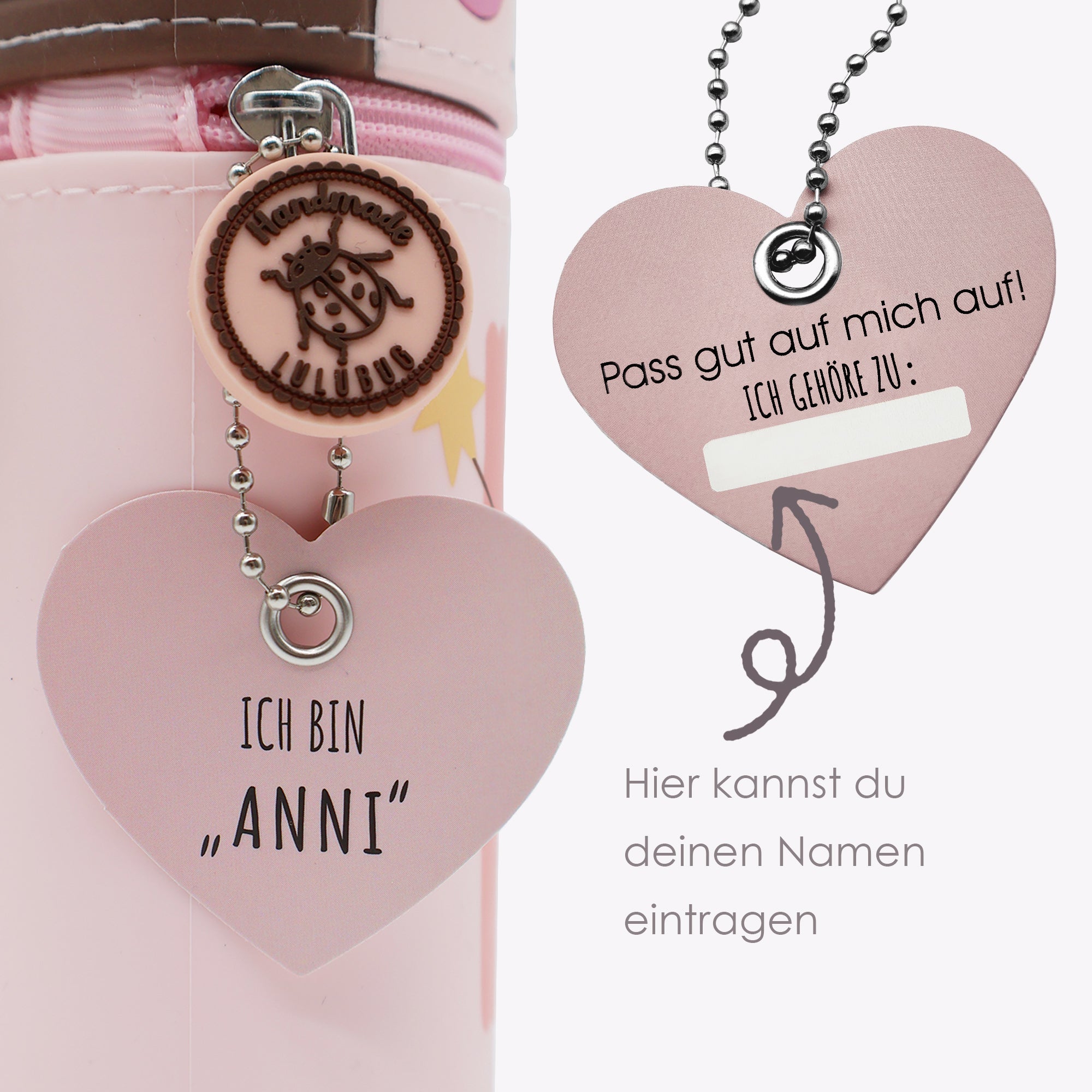 Lulubug lustiges Federmäppchen aus Silikon - Fee Anni Bell Trade - malmichbuntbest.com