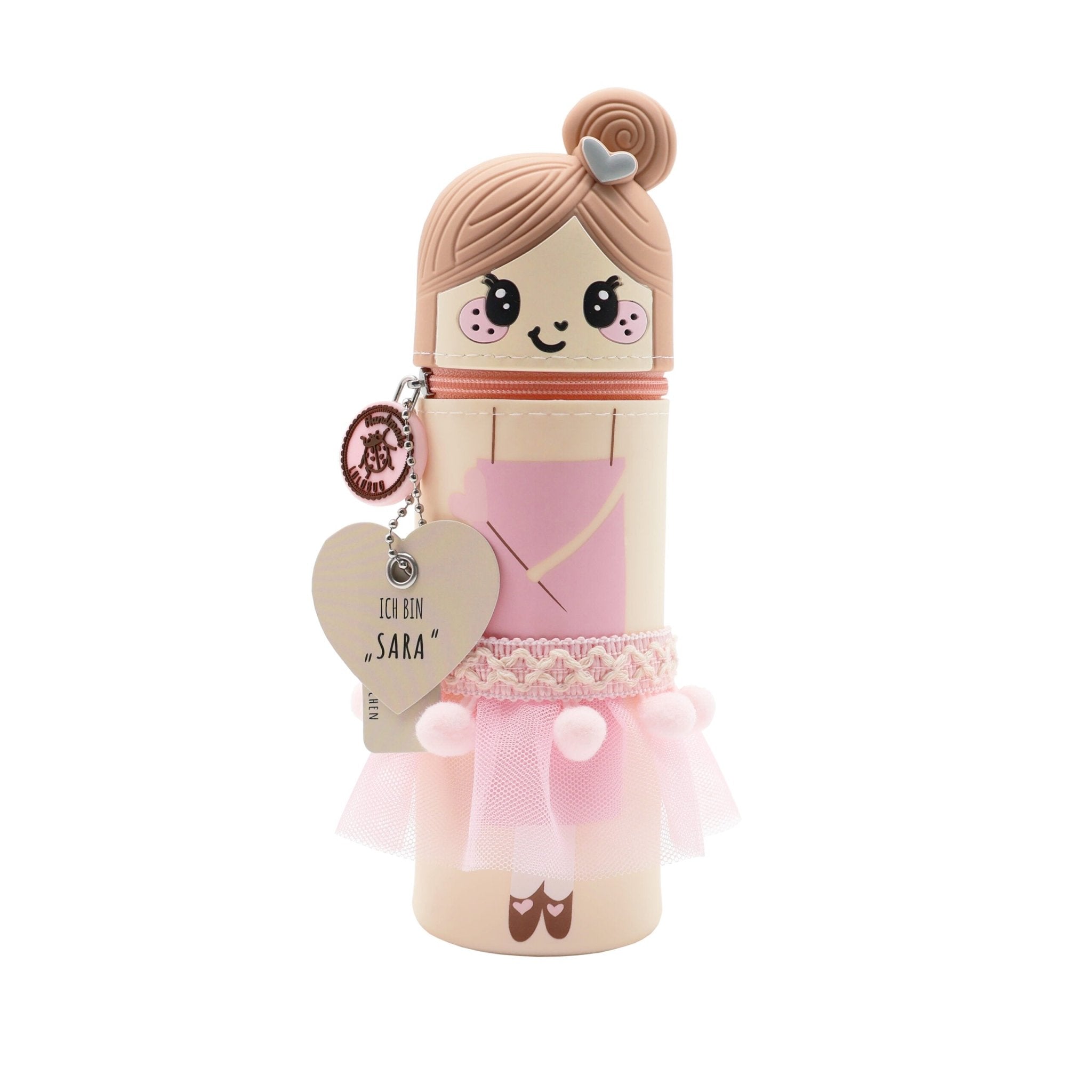 Lulubug lustiges Federmäppchen aus Silikon - Fee Sara Bell Trade - malmichbuntbest.com