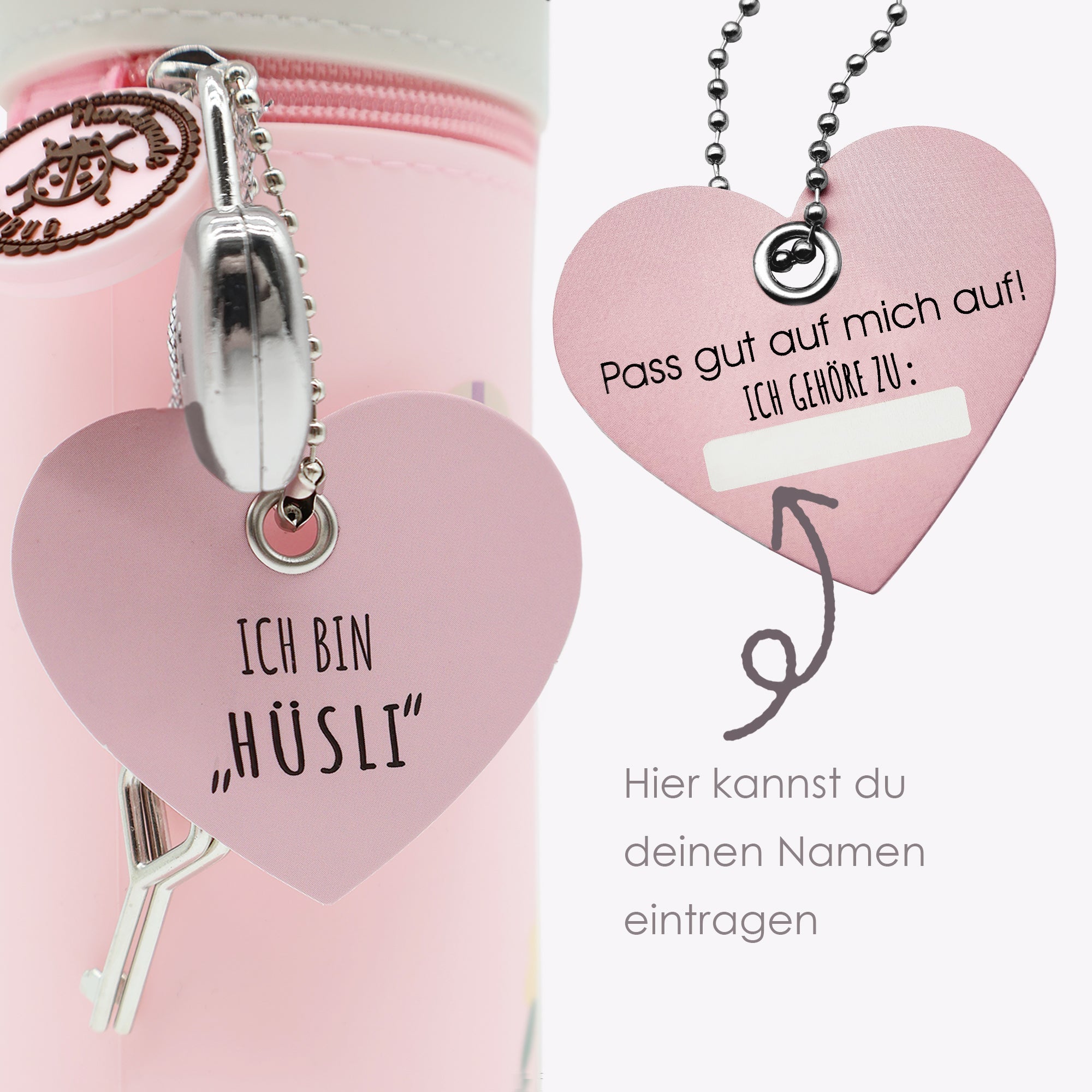 Lulubug lustiges Federmäppchen aus Silikon - Haus "Hüsli" Bell Trade - malmichbuntbest.com
