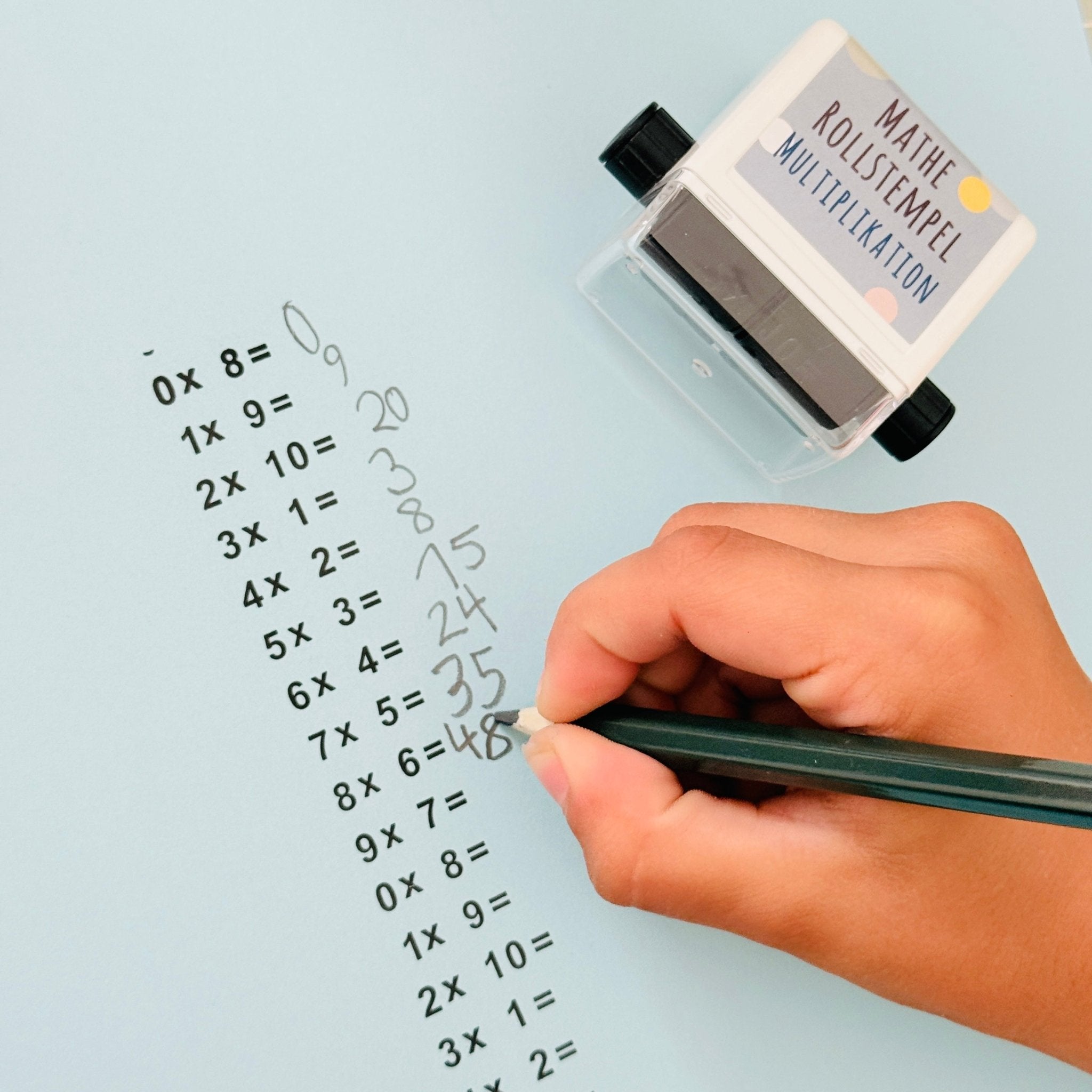 Lulubug Mathe Rollstempel "Multiplikation" Bell Trade - malmichbuntbest.com