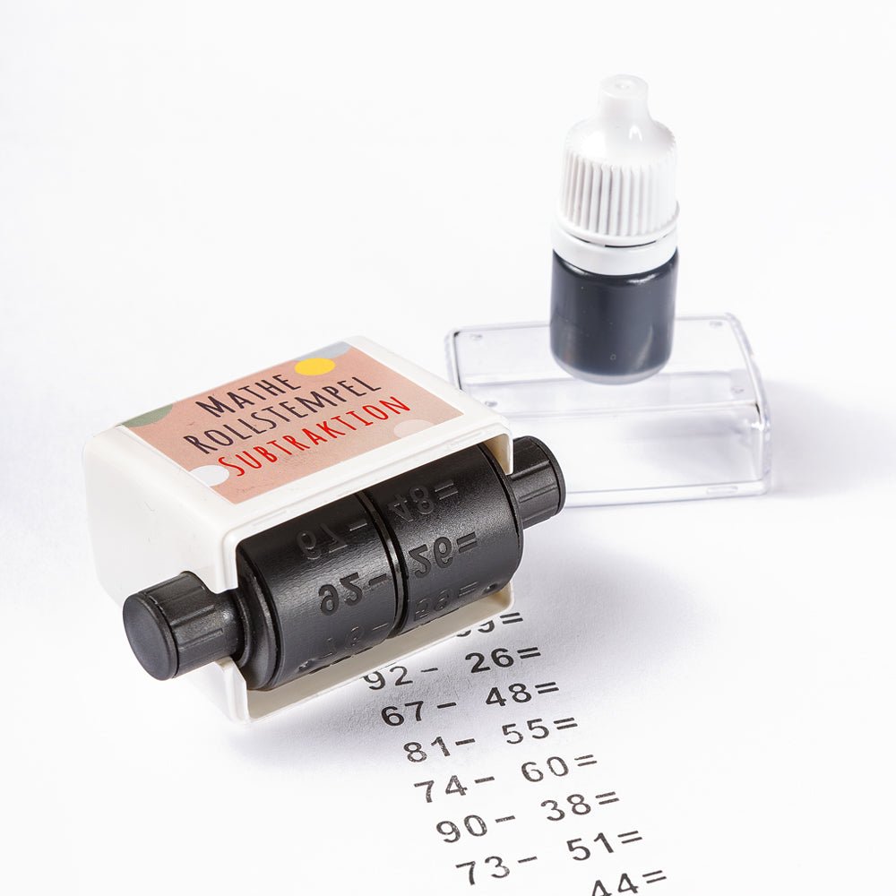 Lulubug Mathe - Stempel "Subtraktion" Bell Trade - malmichbuntbest.com