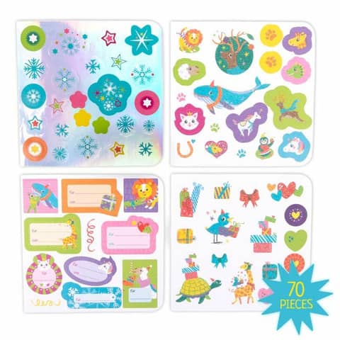Magic Moments - Sticker Glitzer - Malbuch Trendhaus - malmichbuntbest.com